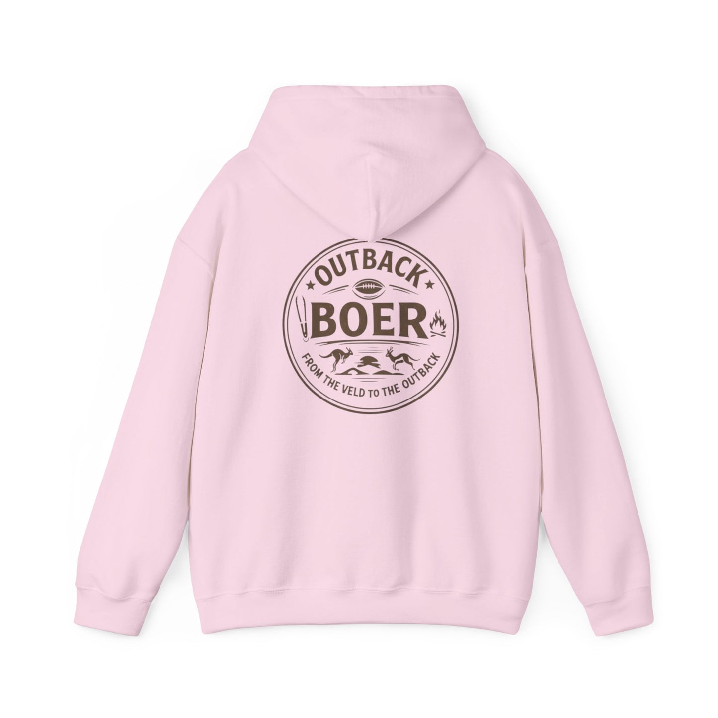 Outback Boer Hoodie – Vintage Ranch Logo Pullover