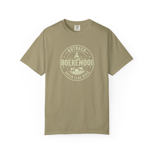 Boerenooi Outback Patch T-Shirt — Vintage Outdoors Badge Tee