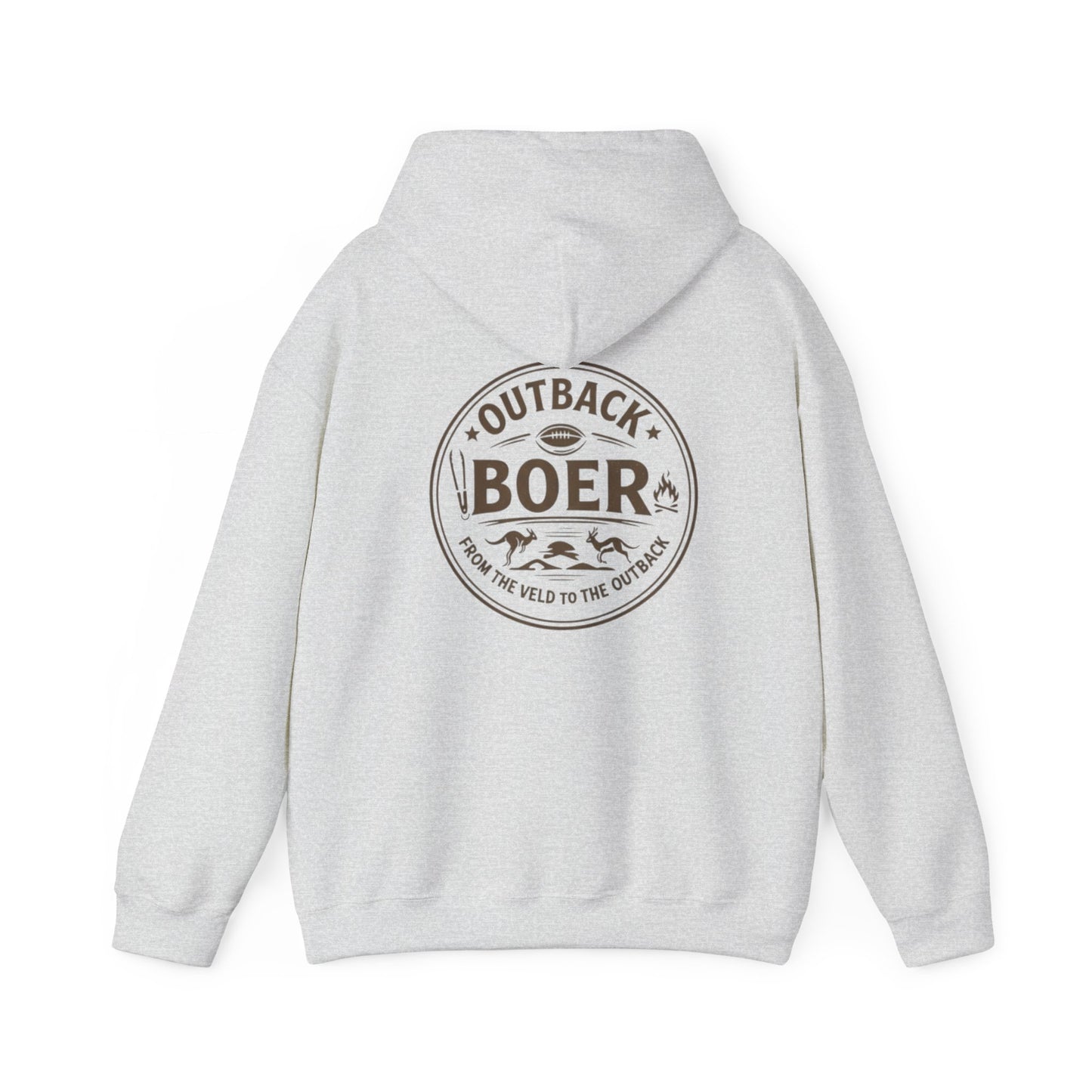 Outback Boer Hoodie – Vintage Ranch Logo Pullover