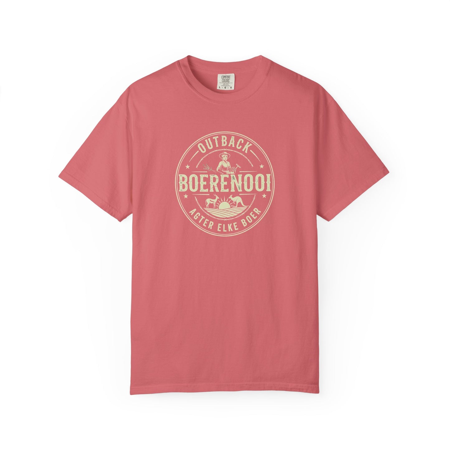 Boerenooi Outback Patch T-Shirt — Vintage Outdoors Badge Tee