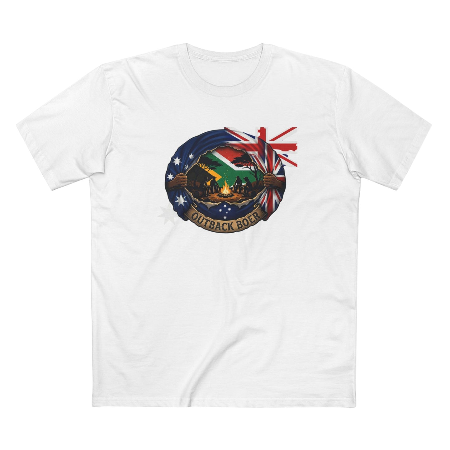 Outback South African / Australia Flag Graphic Tee