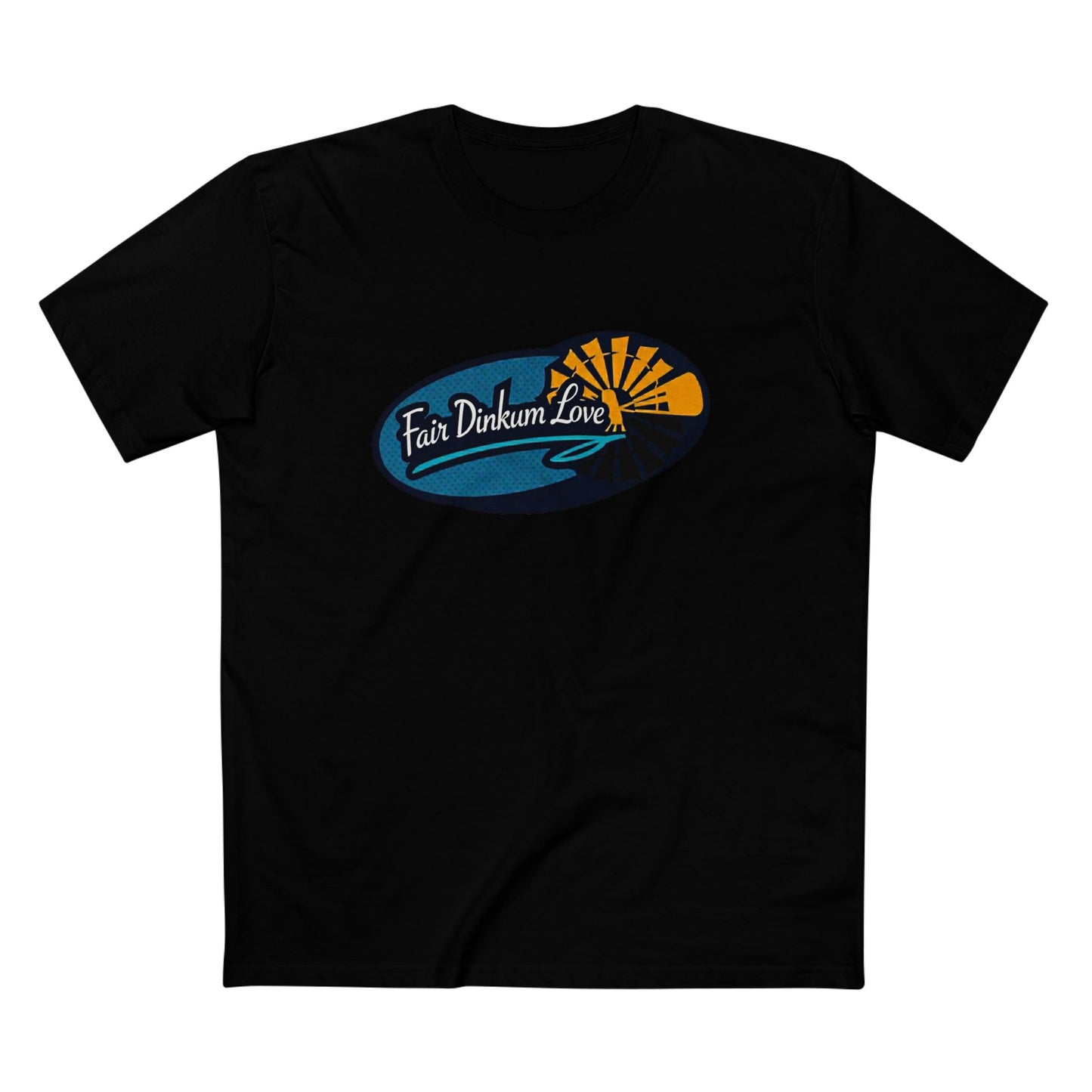 Fair Dinkum Love Tee — Vintage Surf Sunset Graphic T‑Shirt
