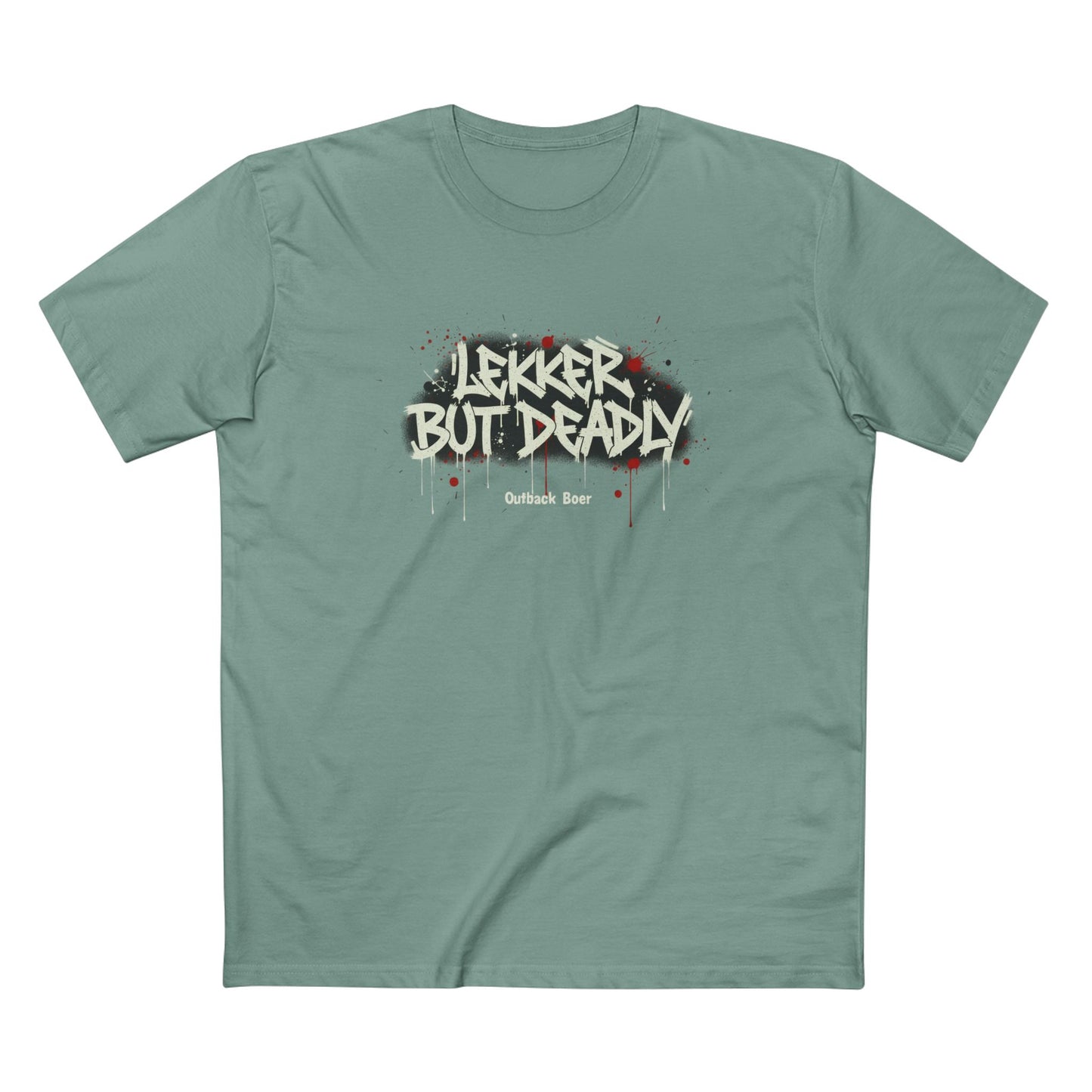 T-Shirt — "Lekker But Deadly" Graffiti Style Tee