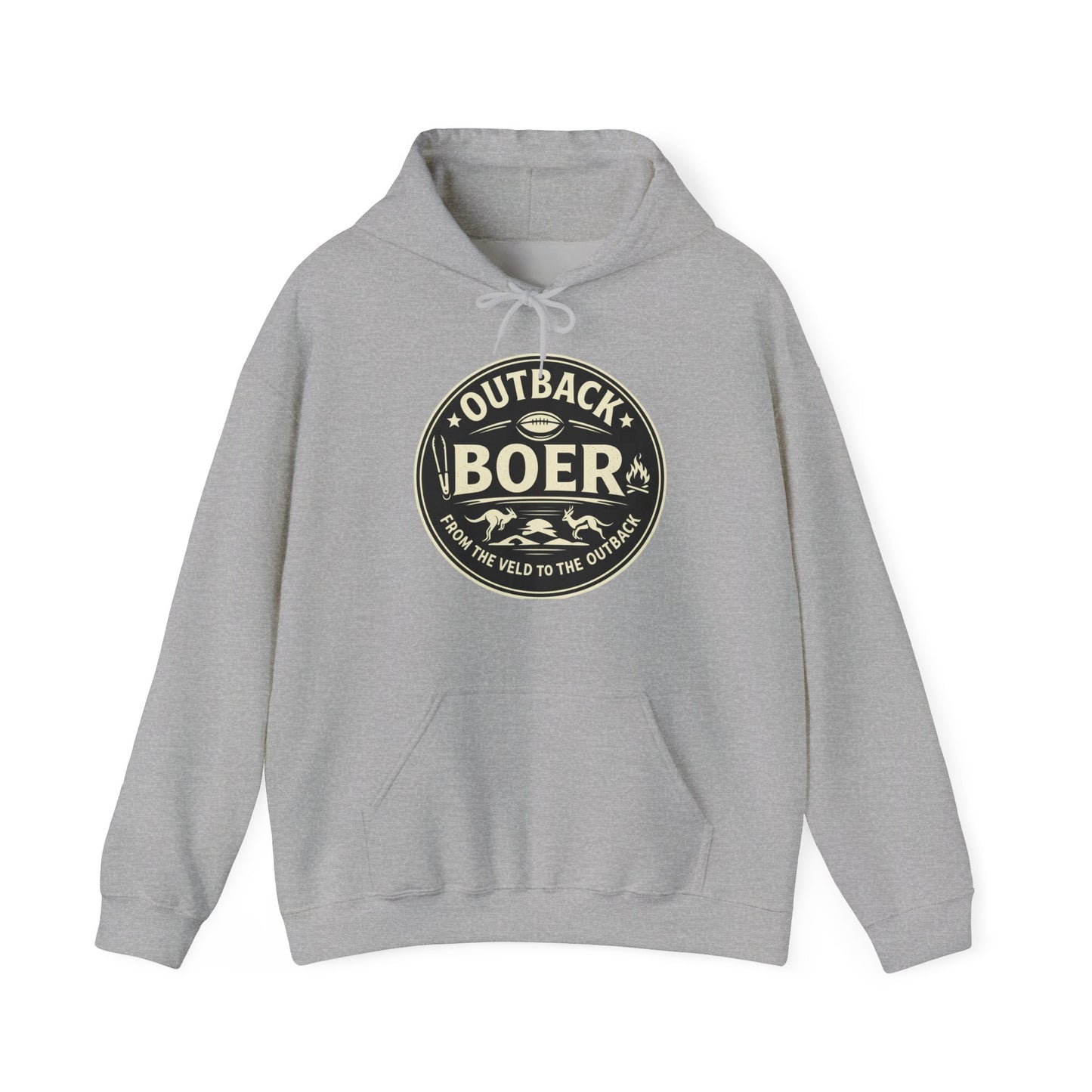 Outback Boer Hoodie – Rustic Ranch Badge Pullover