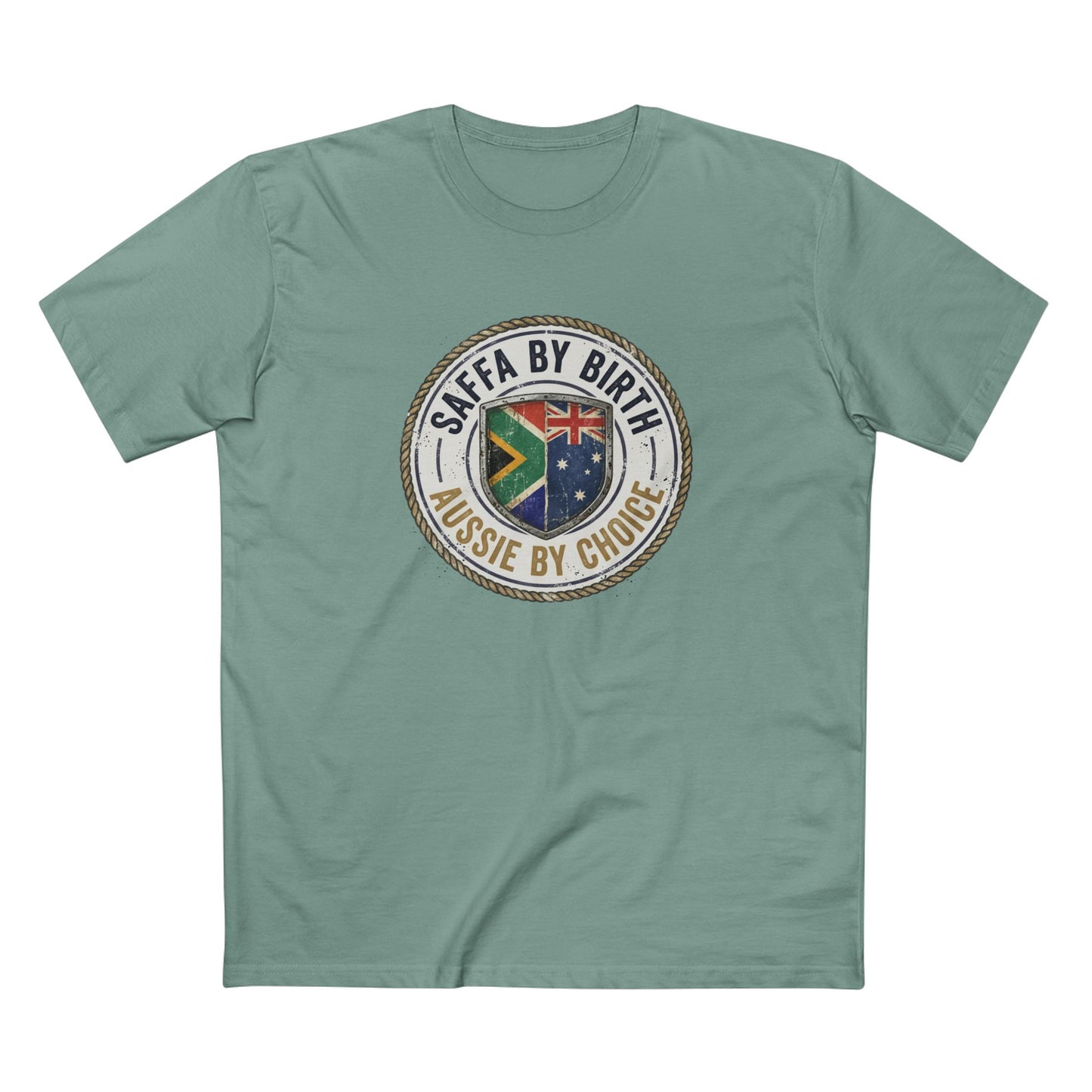 Saffa by Birth, Aussie by Choice Tee