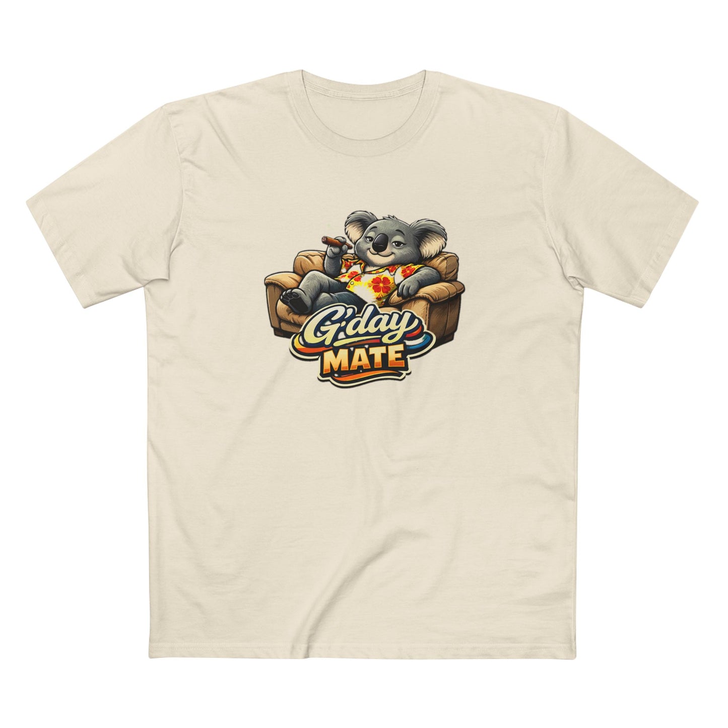T-Shirt — 'G'day Mate' Relaxed Koala Graphic Tee