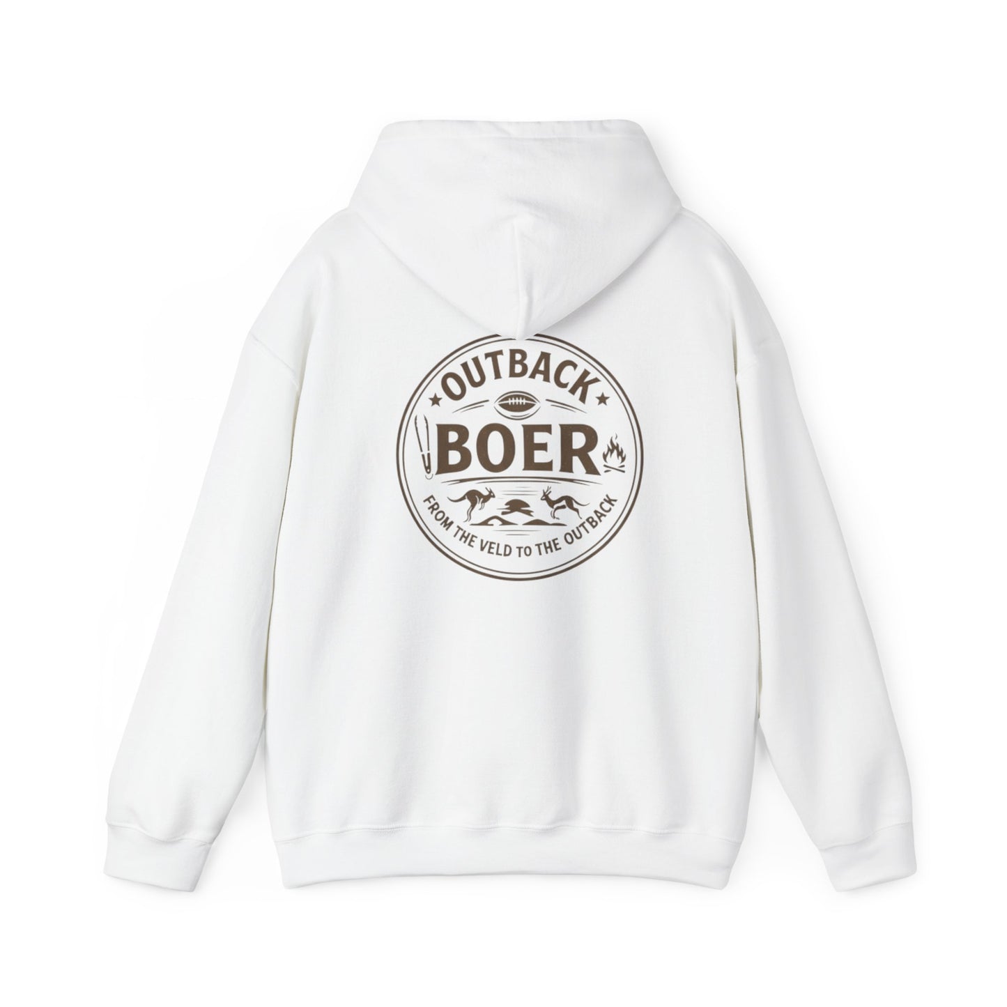 Outback Boer Hoodie – Vintage Ranch Logo Pullover