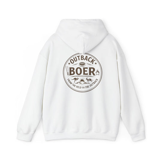 Outback Boer Hoodie – Vintage Ranch Logo Pullover