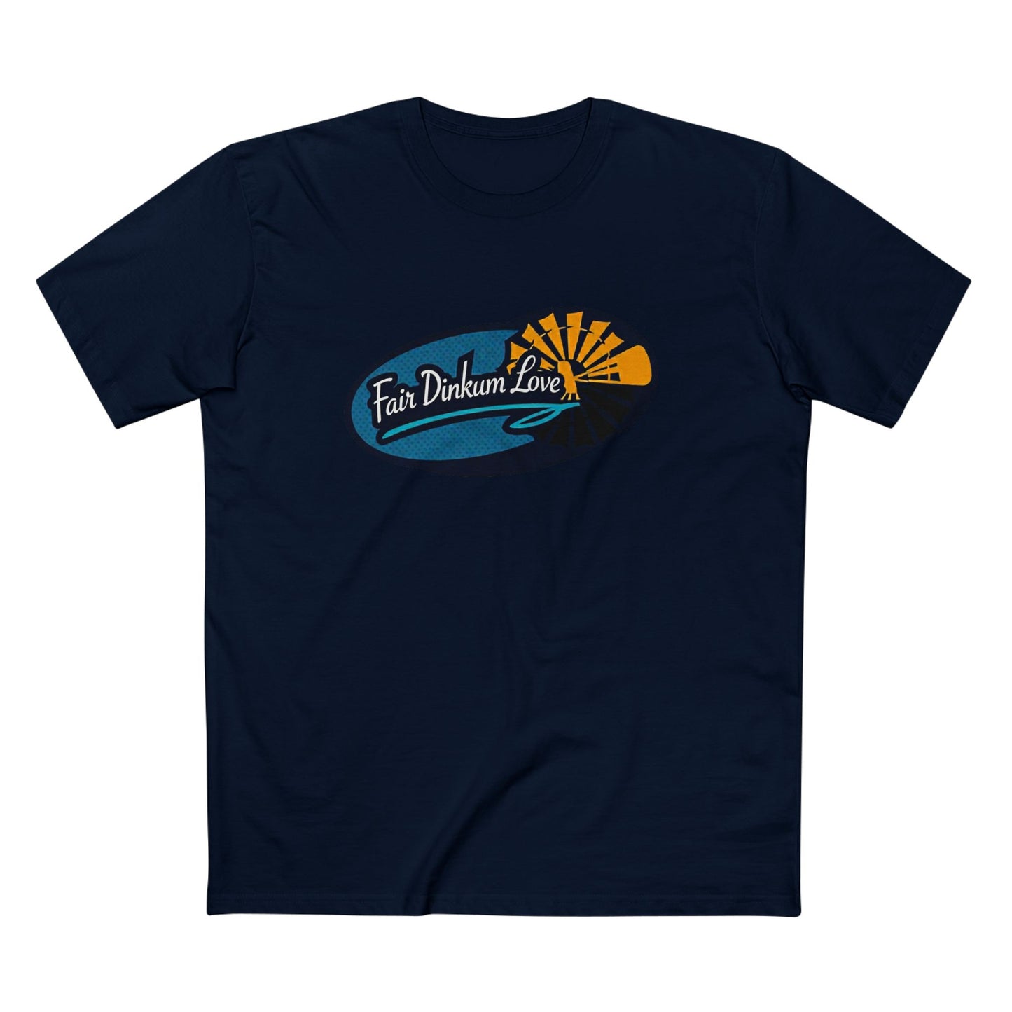 Fair Dinkum Love Tee — Vintage Surf Sunset Graphic T‑Shirt