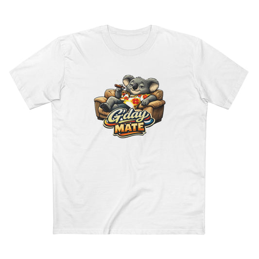 T-Shirt — 'G'day Mate' Relaxed Koala Graphic Tee