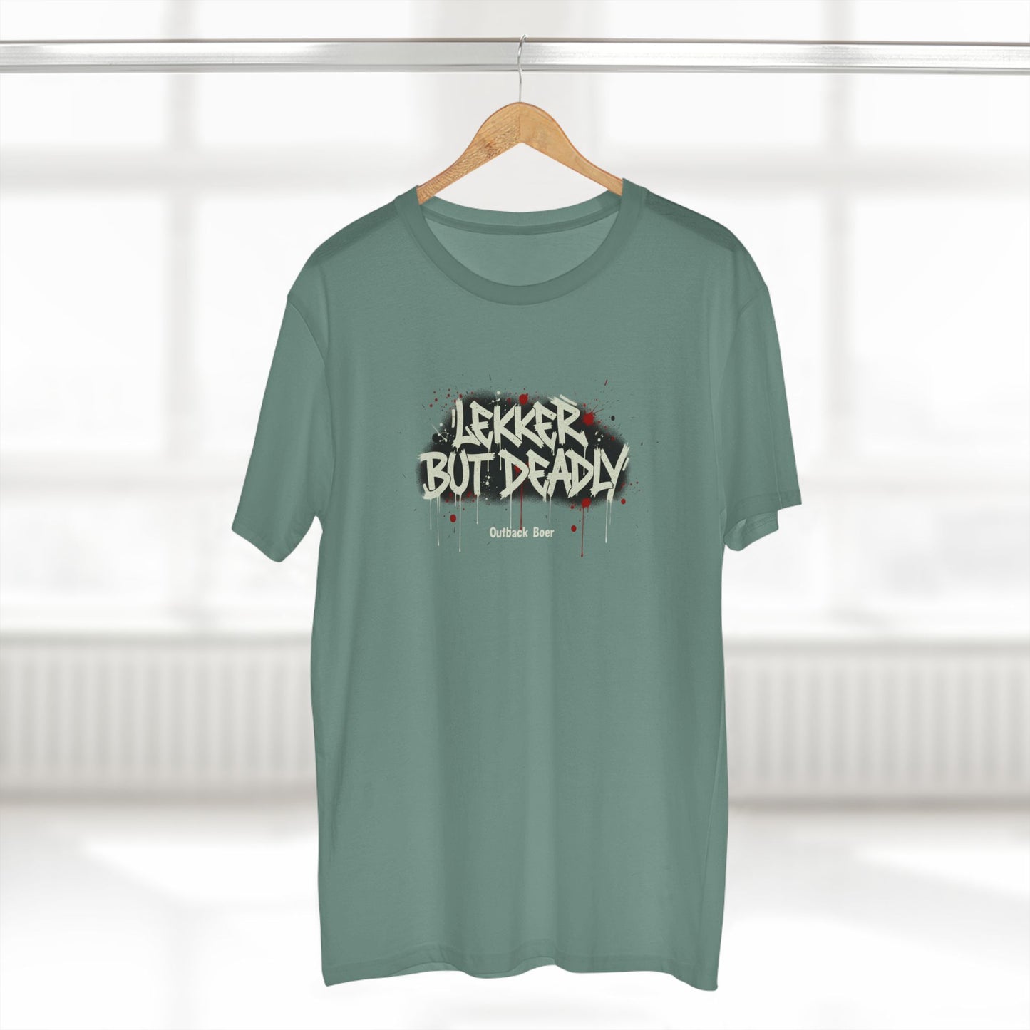T-Shirt — "Lekker But Deadly" Graffiti Style Tee
