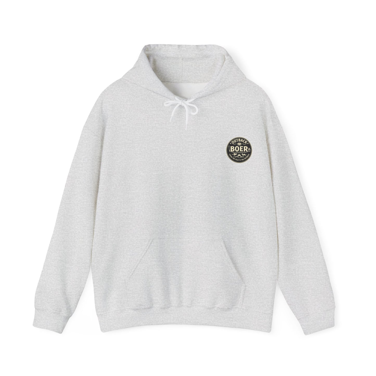Outback Boer Hoodie – Vintage Ranch Logo Pullover