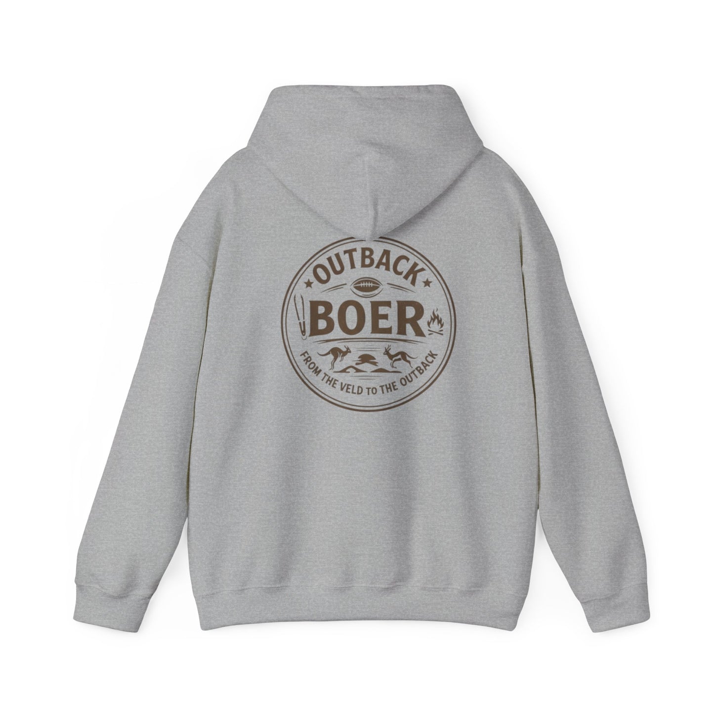 Outback Boer Hoodie – Vintage Ranch Logo Pullover
