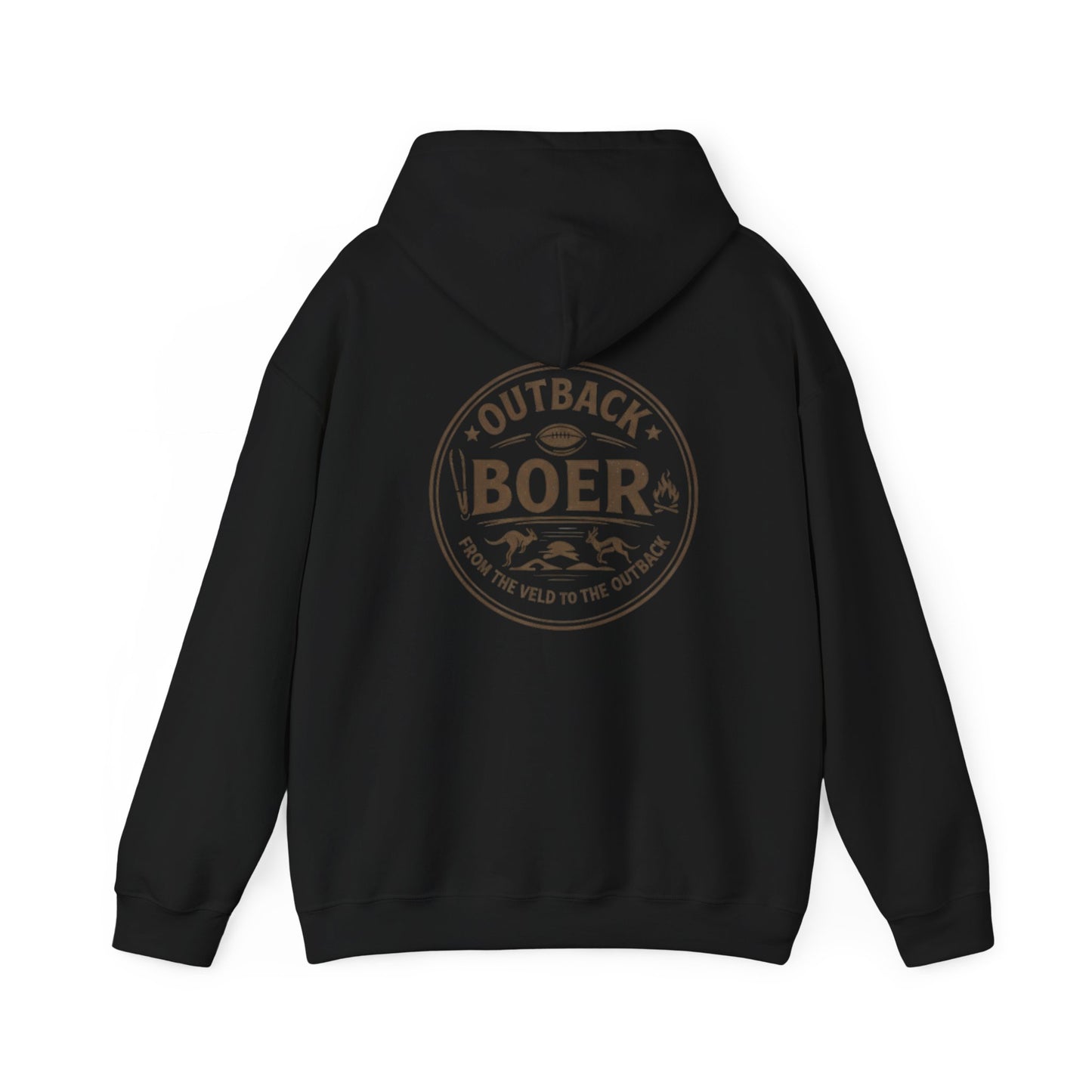 Outback Boer Hoodie – Vintage Ranch Logo Pullover