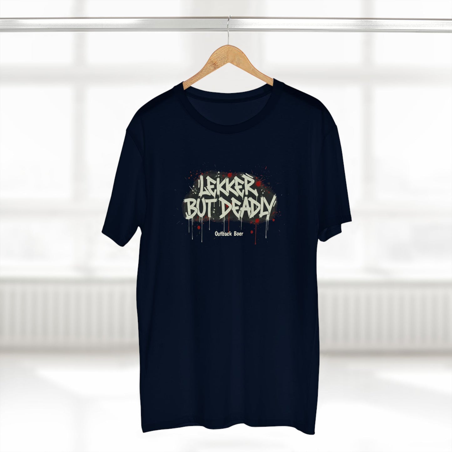 T-Shirt — "Lekker But Deadly" Graffiti Style Tee