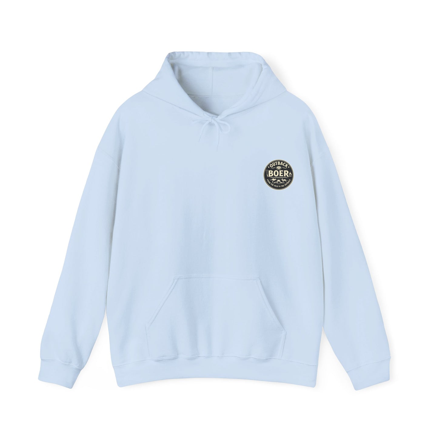 Outback Boer Hoodie – Vintage Ranch Logo Pullover