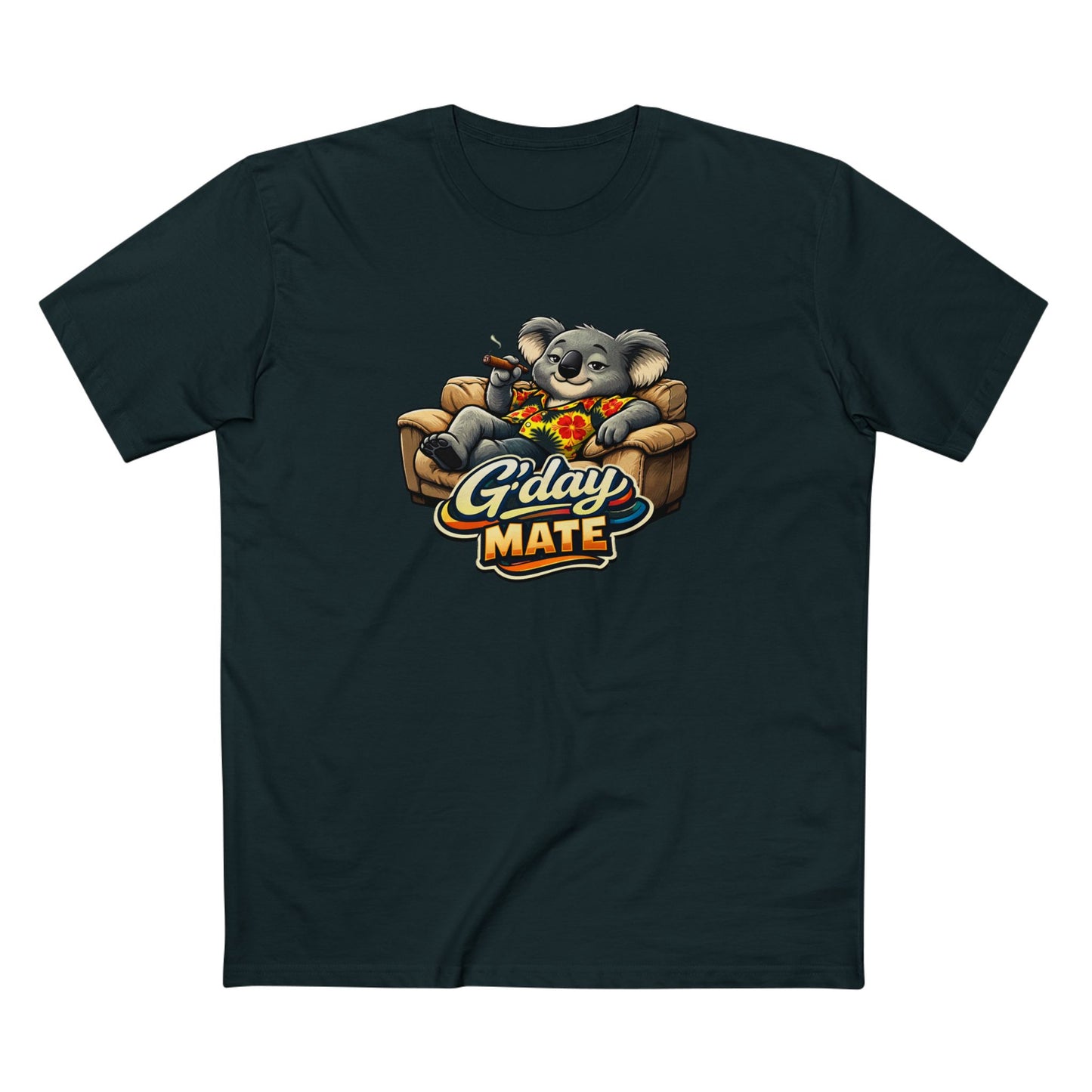 T-Shirt — 'G'day Mate' Relaxed Koala Graphic Tee