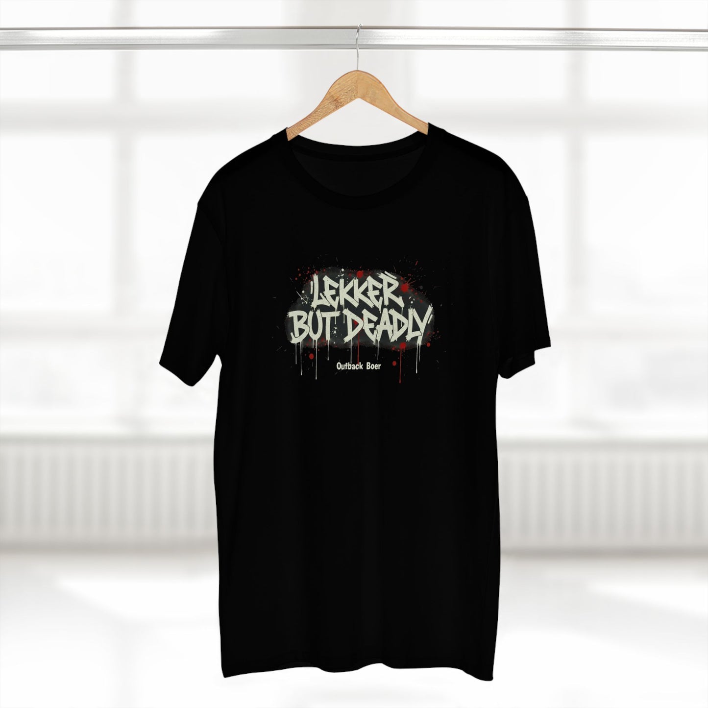 T-Shirt — "Lekker But Deadly" Graffiti Style Tee
