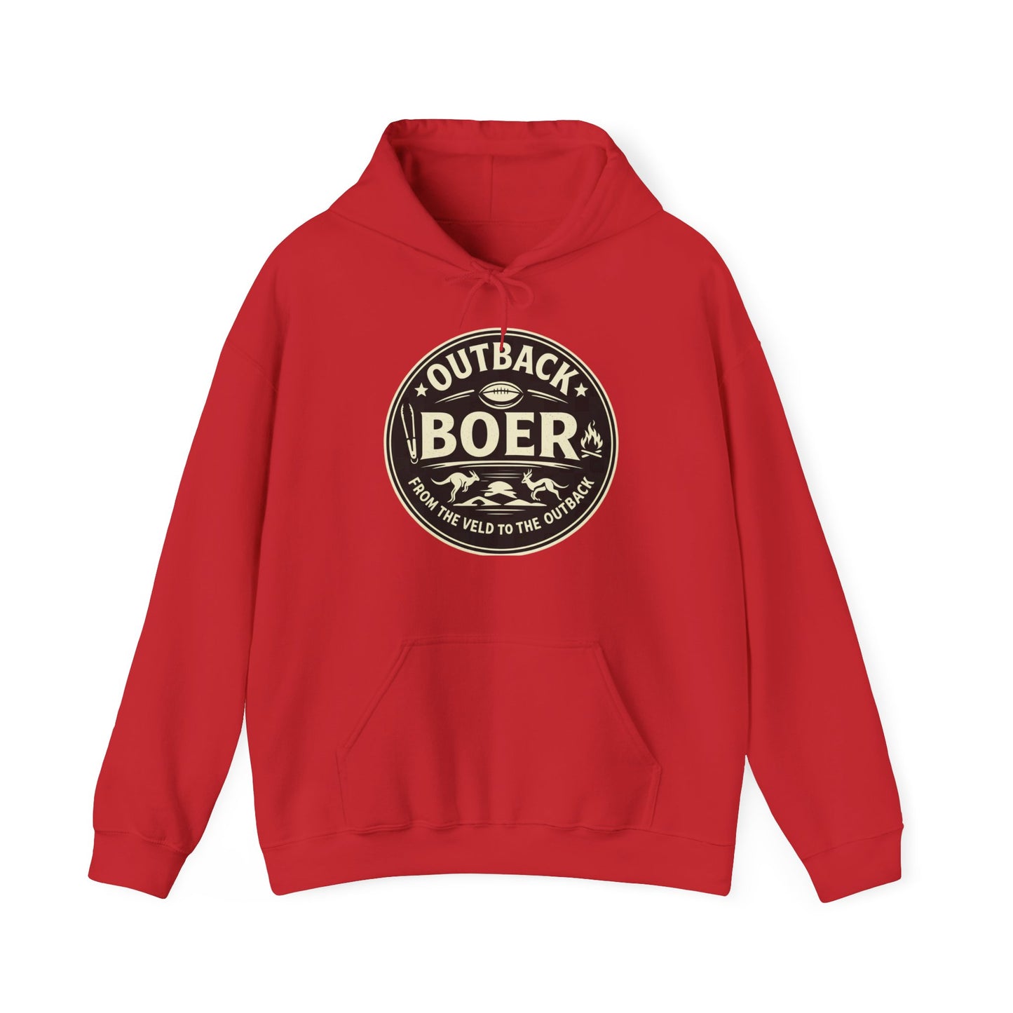 Outback Boer Hoodie – Rustic Ranch Badge Pullover