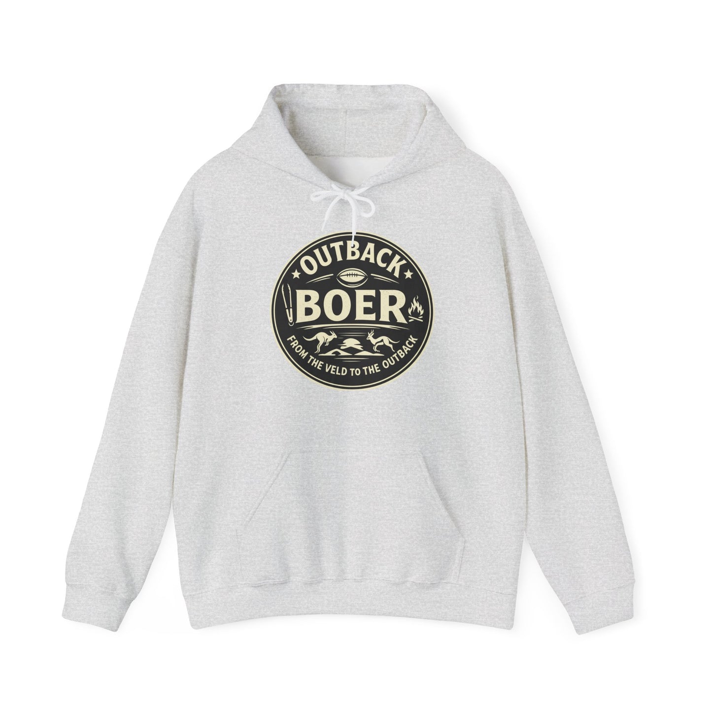 Outback Boer Hoodie – Rustic Ranch Badge Pullover