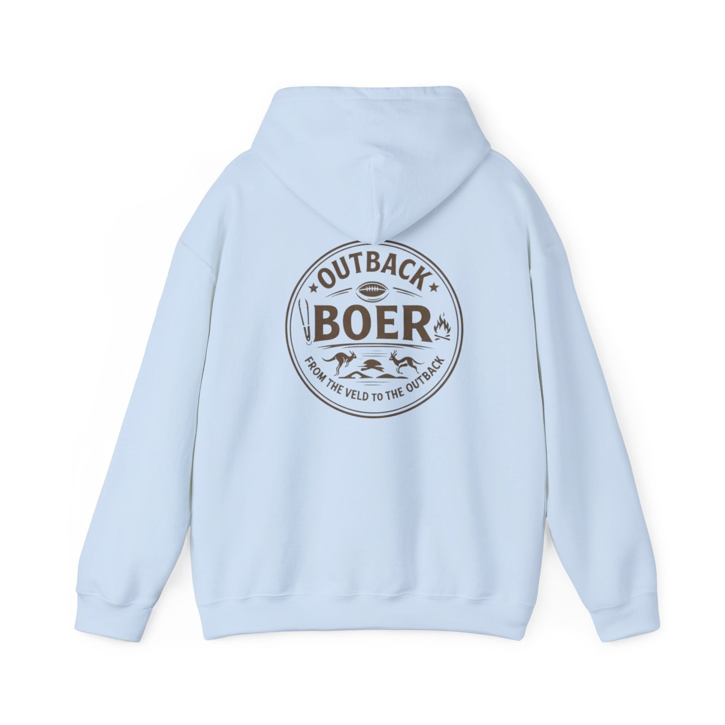Outback Boer Hoodie – Vintage Ranch Logo Pullover