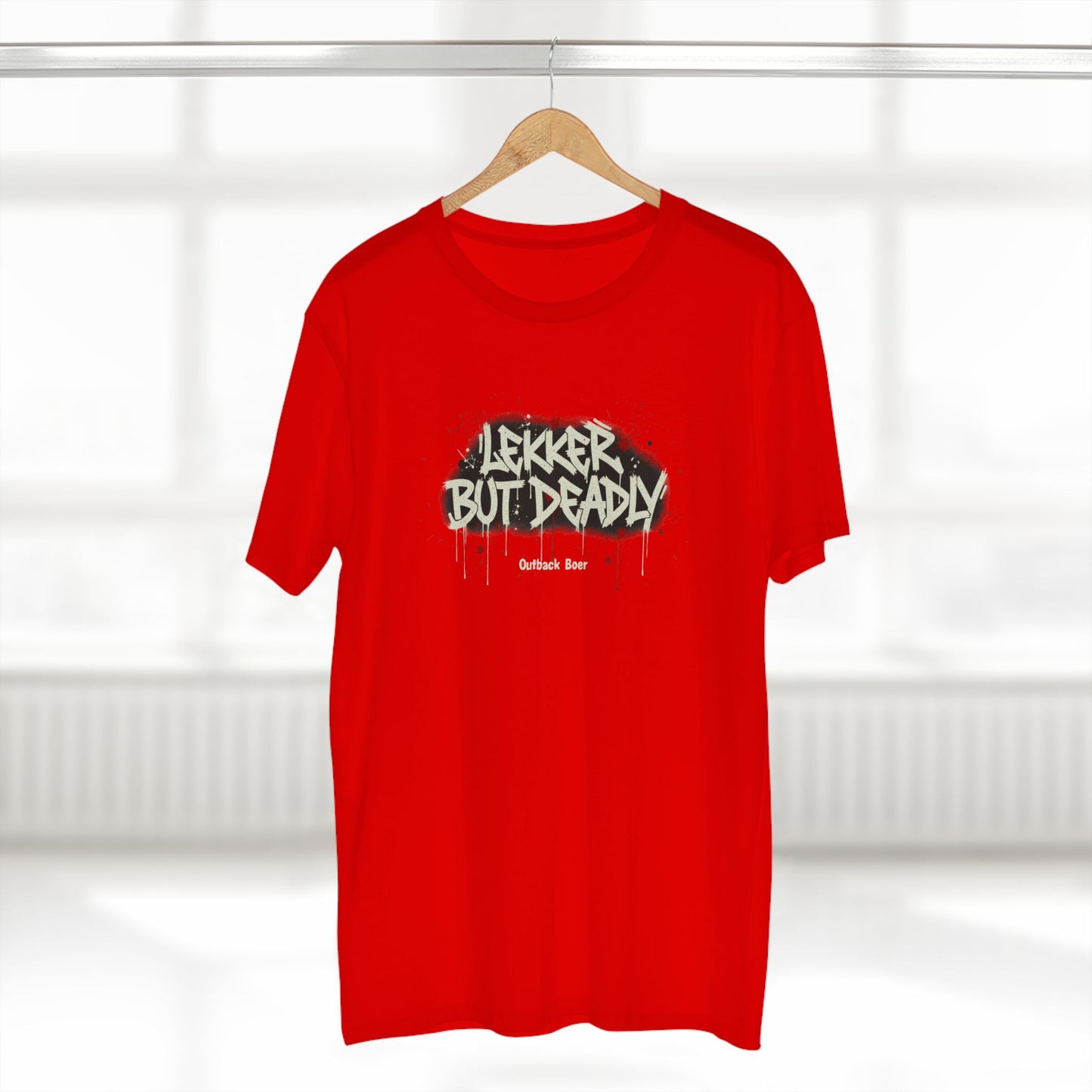 T-Shirt — "Lekker But Deadly" Graffiti Style Tee