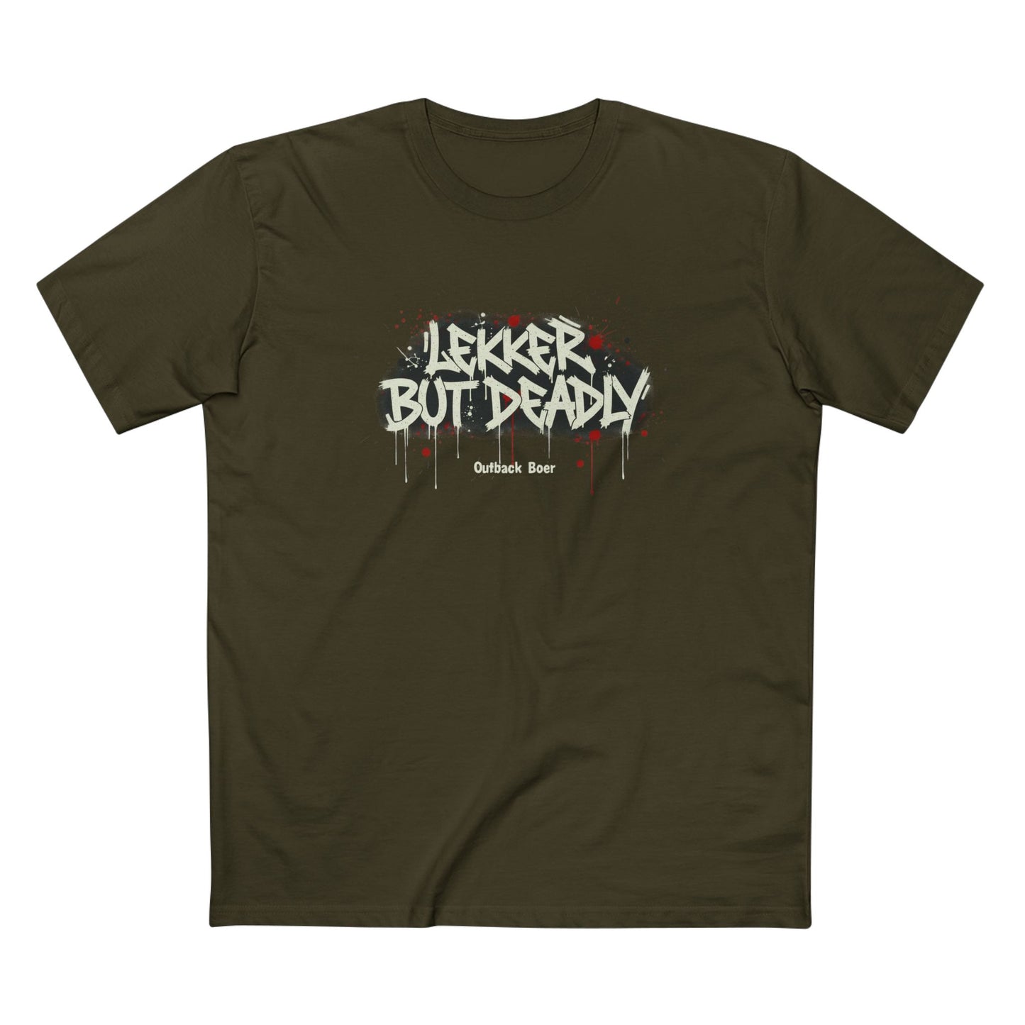 T-Shirt — "Lekker But Deadly" Graffiti Style Tee