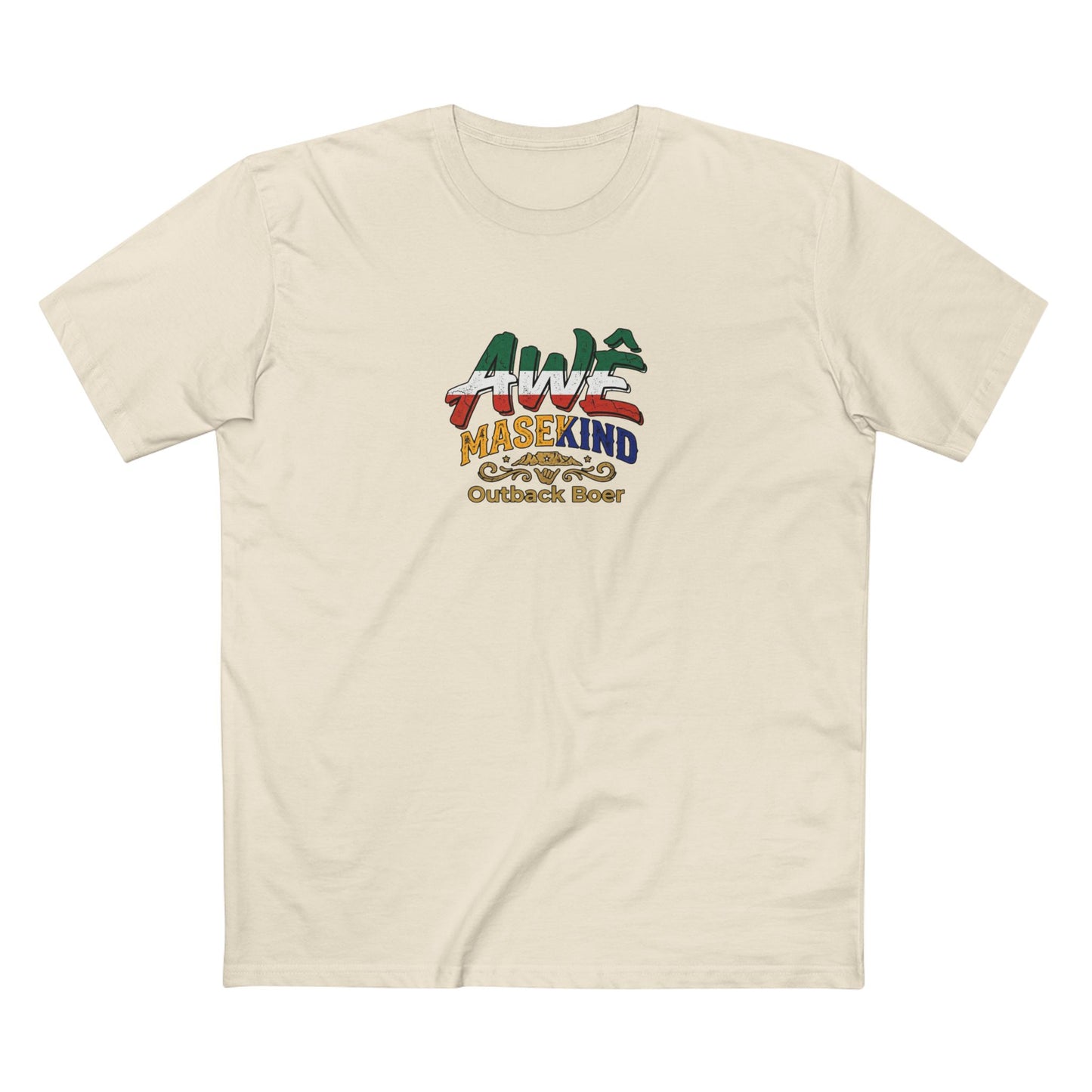 Awe MaseKind Tee – Outback Beer Retro Graphic T-Shirt