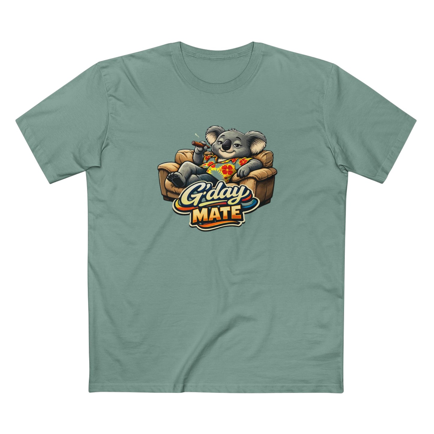 T-Shirt — 'G'day Mate' Relaxed Koala Graphic Tee