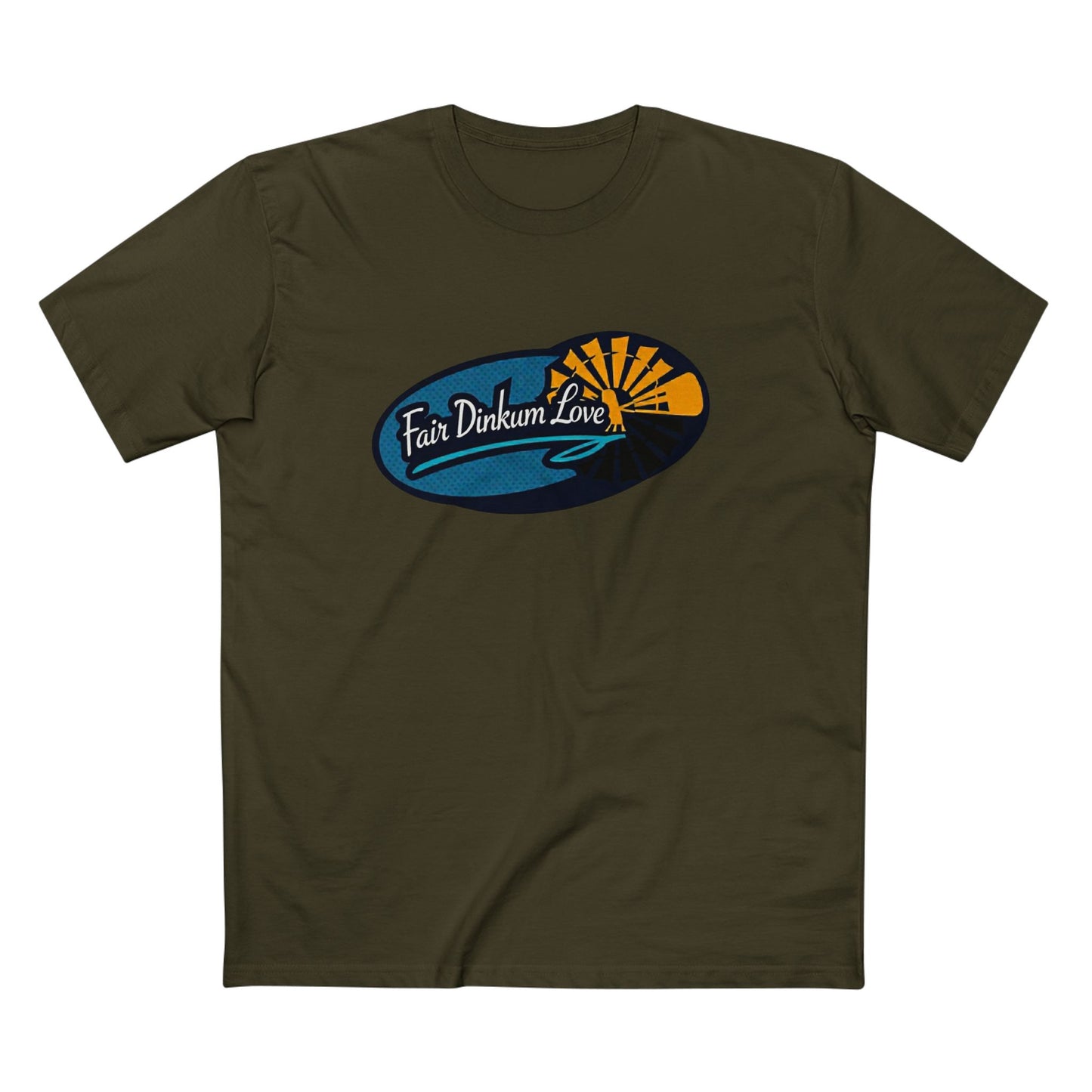 Fair Dinkum Love Tee — Vintage Surf Sunset Graphic T‑Shirt