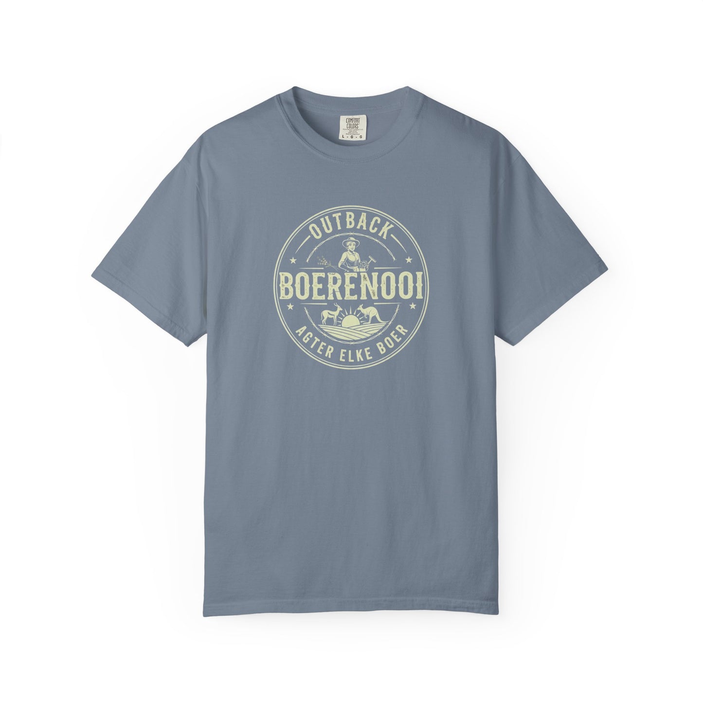 Boerenooi Outback Patch T-Shirt — Vintage Outdoors Badge Tee