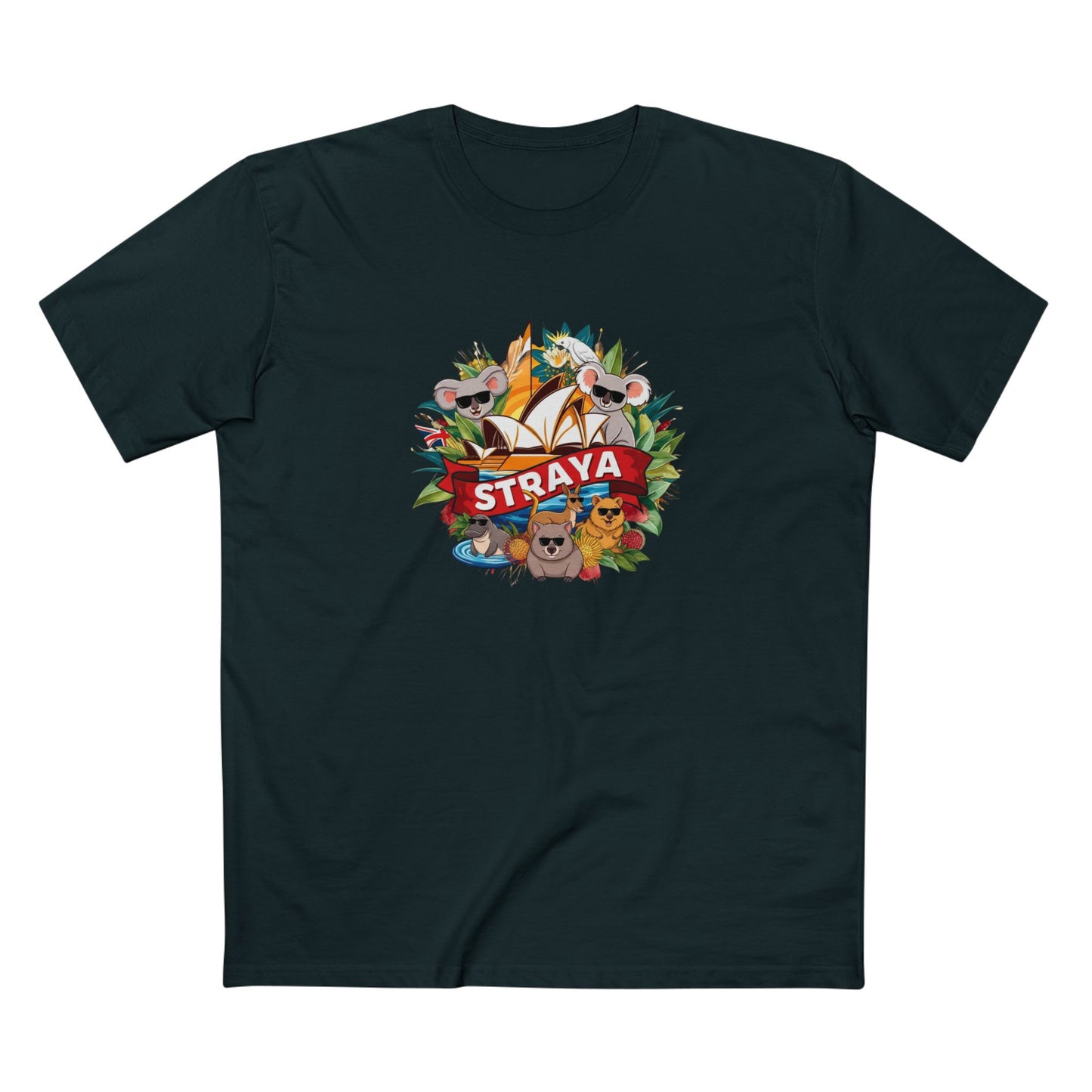 Straya Aussie Wildlife Graphic Tee
