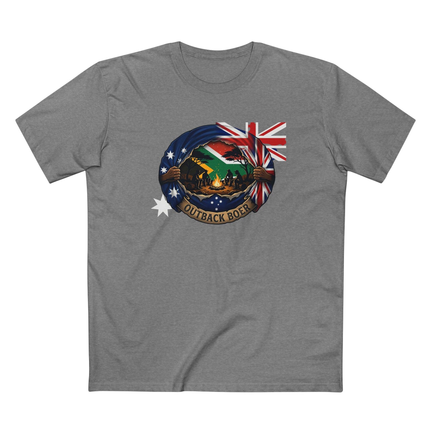Outback South African / Australia Flag Graphic Tee