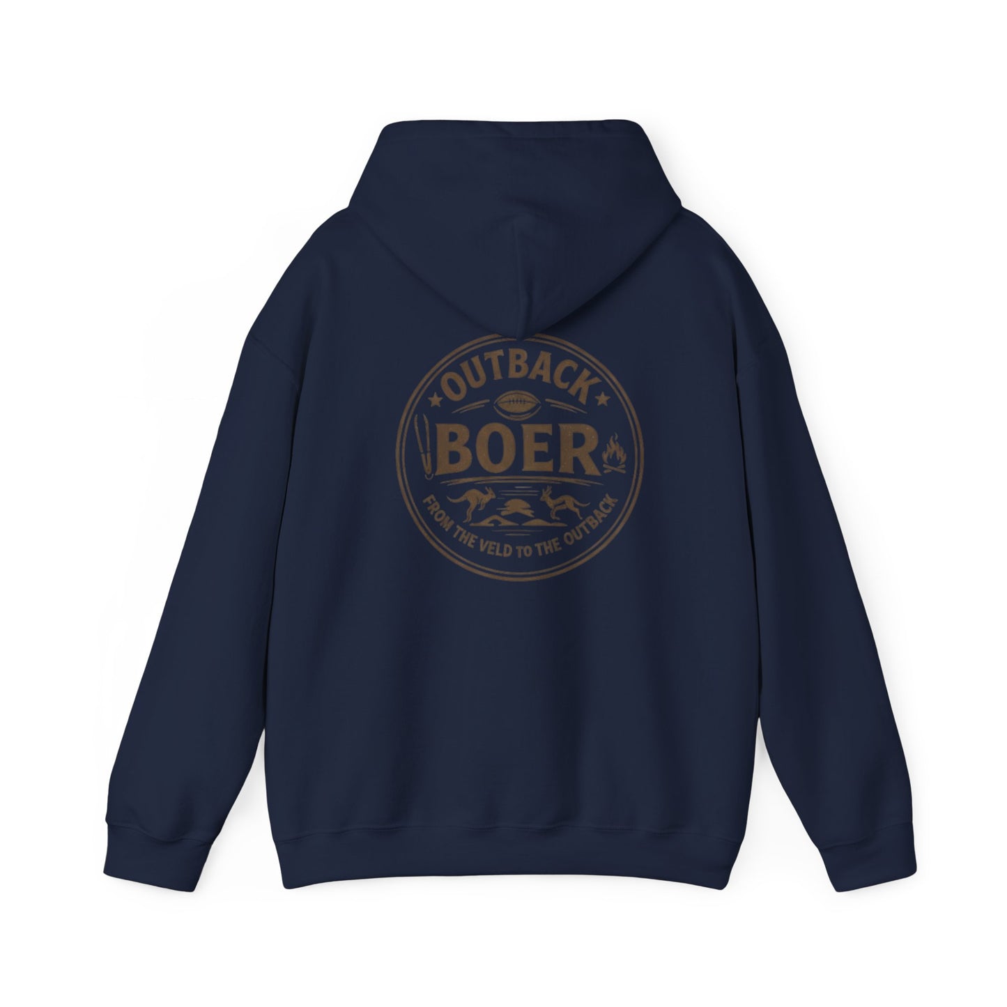 Outback Boer Hoodie – Vintage Ranch Logo Pullover