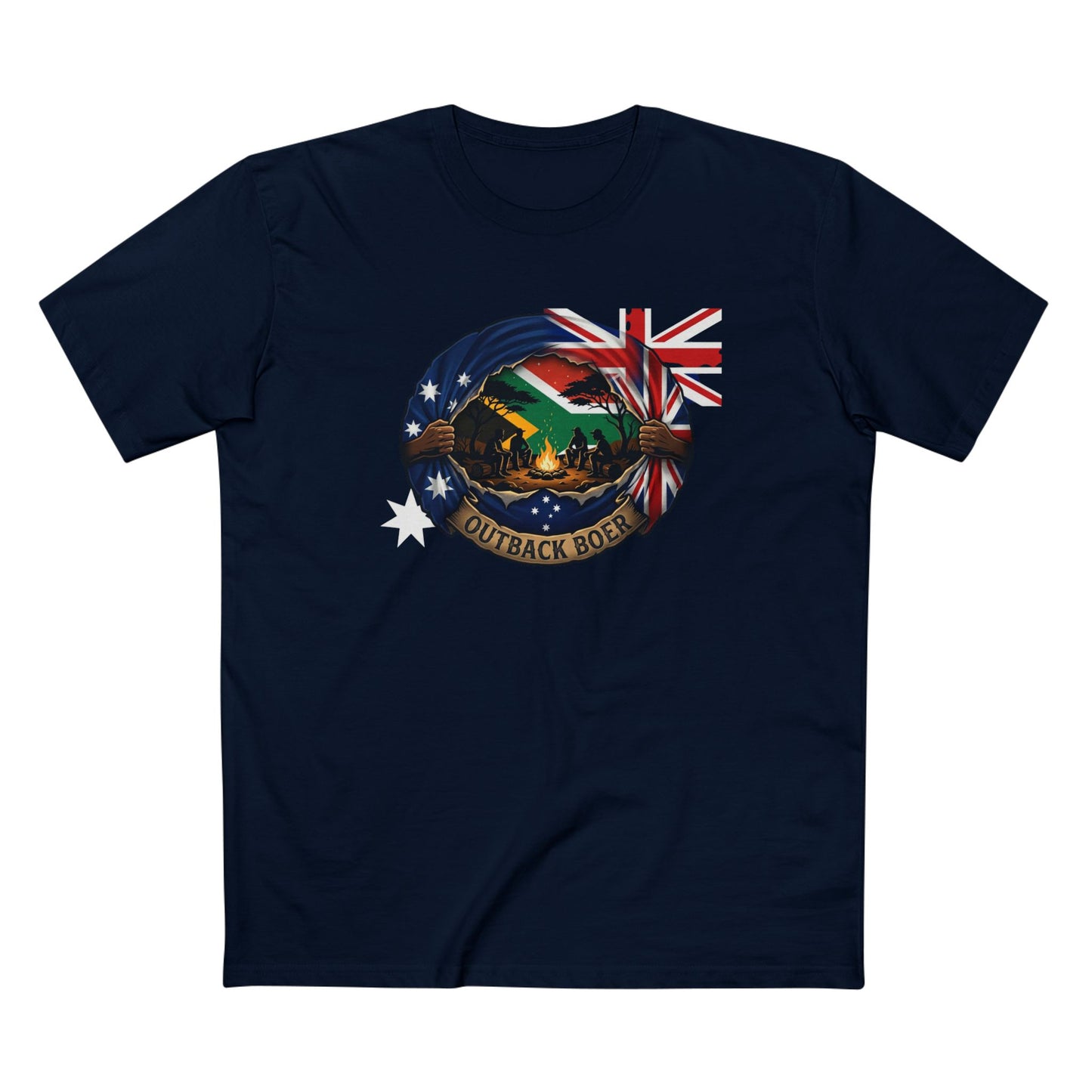 Outback South African / Australia Flag Graphic Tee