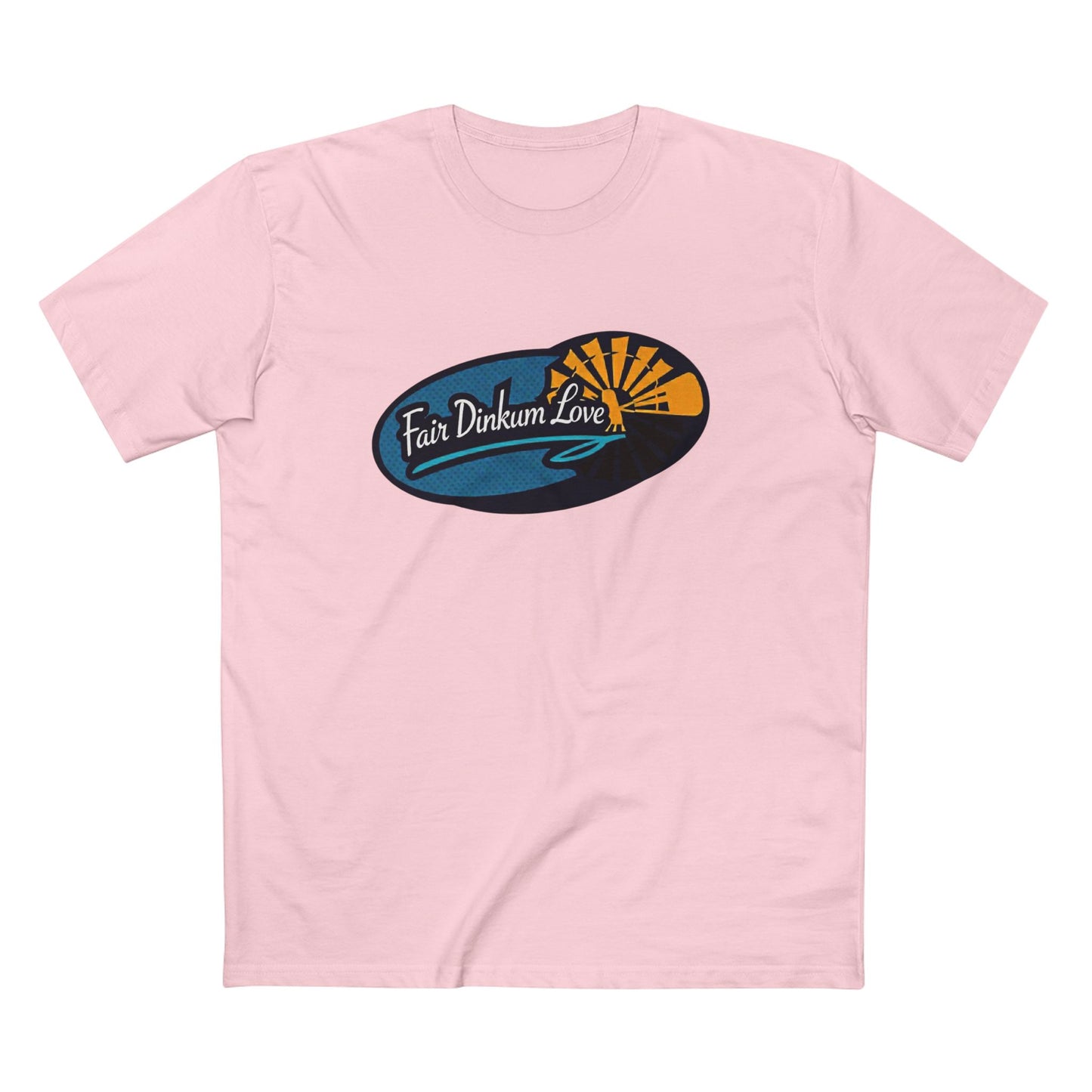 Fair Dinkum Love Tee — Vintage Surf Sunset Graphic T‑Shirt