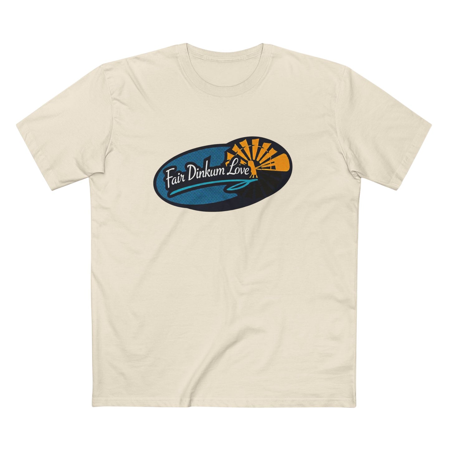Fair Dinkum Love Tee — Vintage Surf Sunset Graphic T‑Shirt