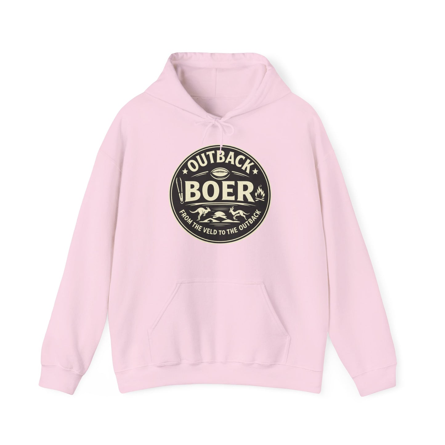 Outback Boer Hoodie – Rustic Ranch Badge Pullover