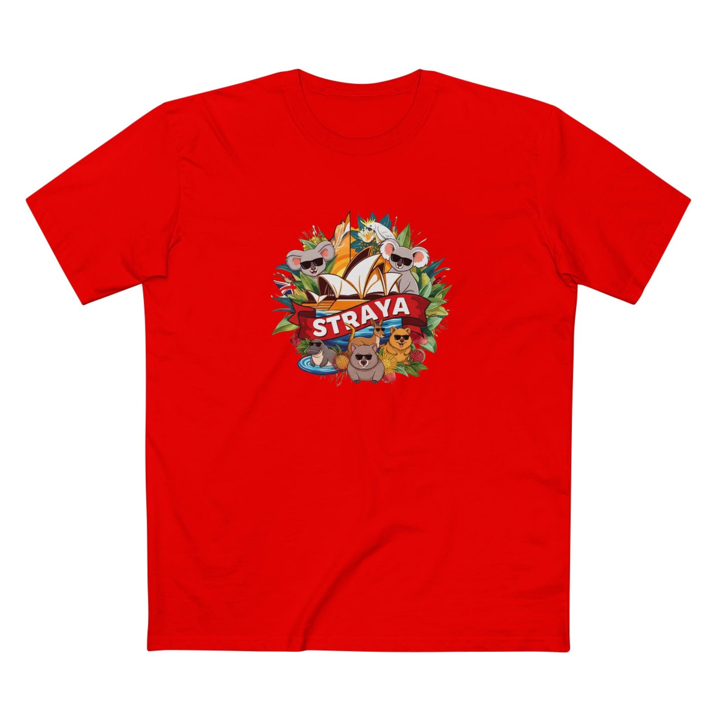 Straya Aussie Wildlife Graphic Tee