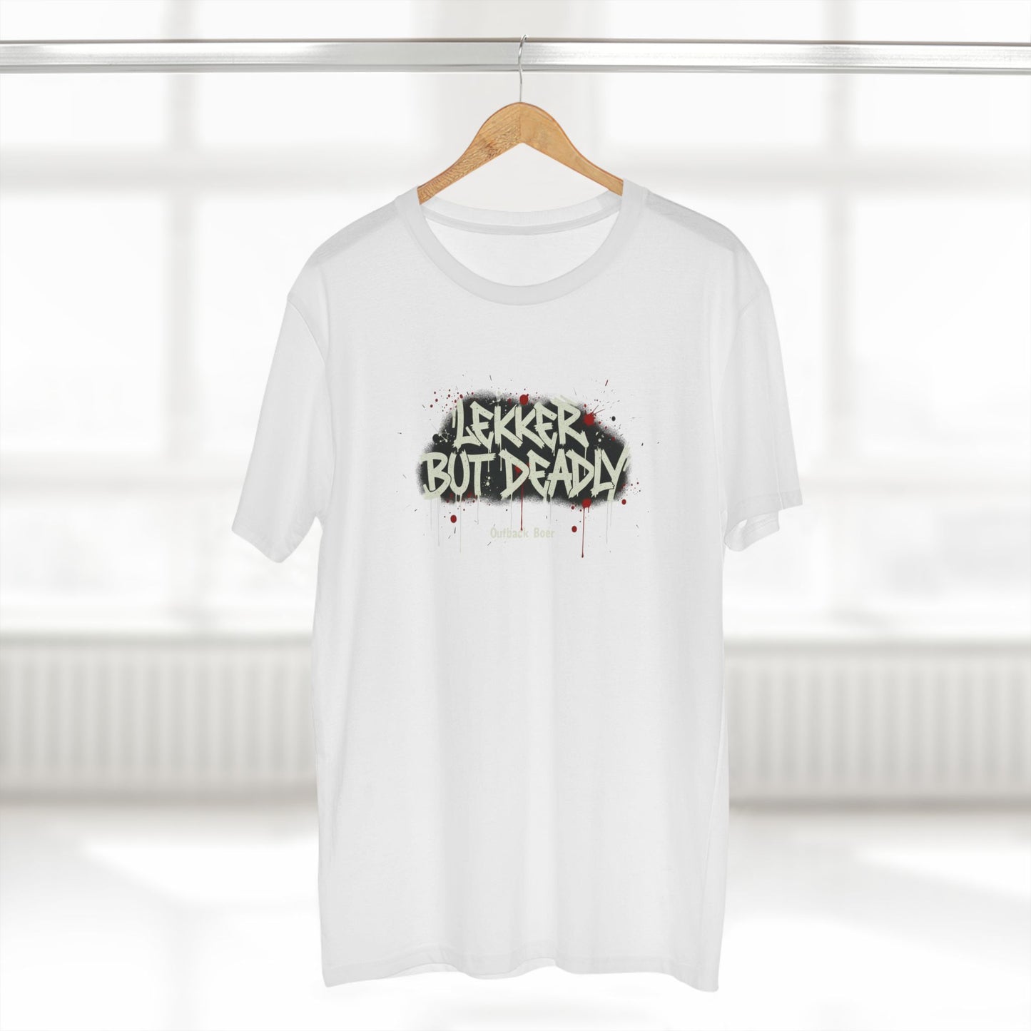 T-Shirt — "Lekker But Deadly" Graffiti Style Tee