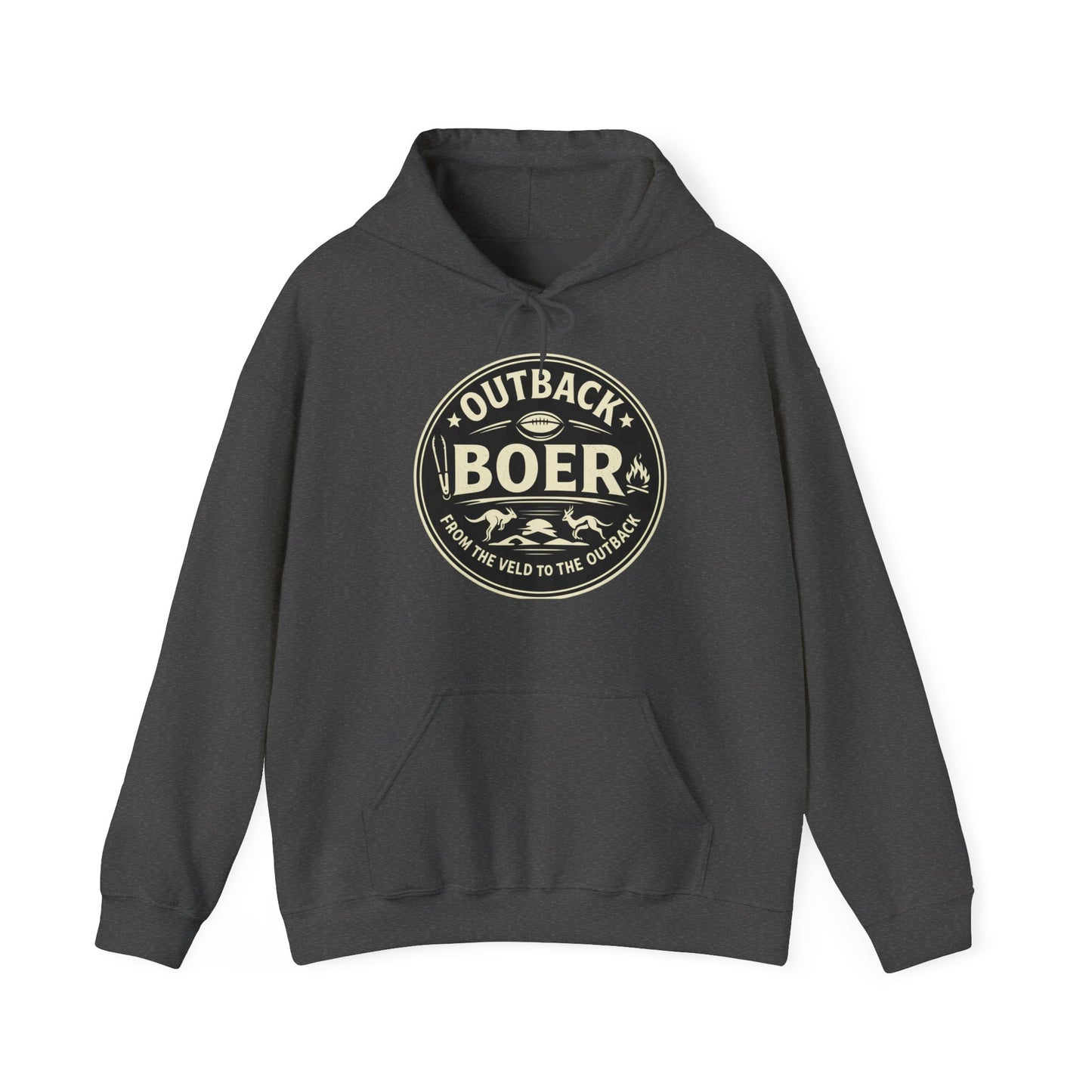 Outback Boer Hoodie – Rustic Ranch Badge Pullover