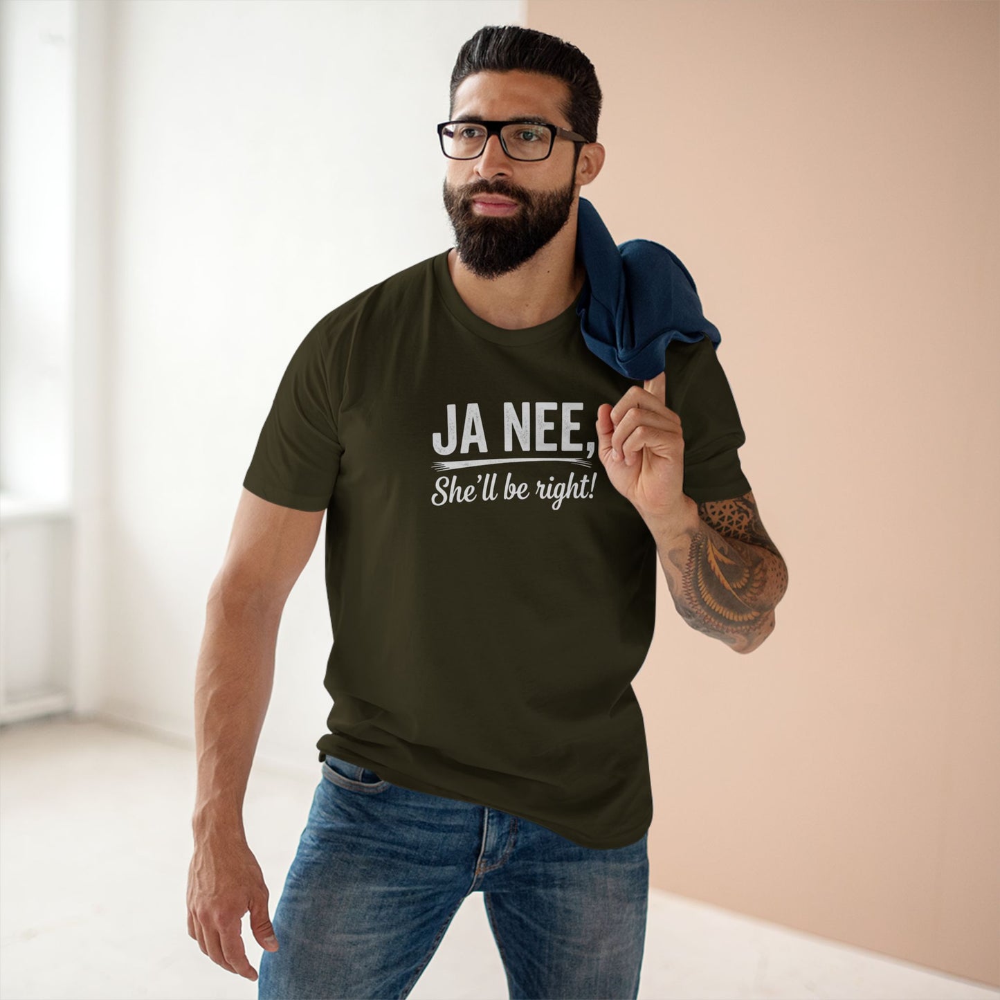 Ja Nee, She’ll Be Right! T-Shirt white