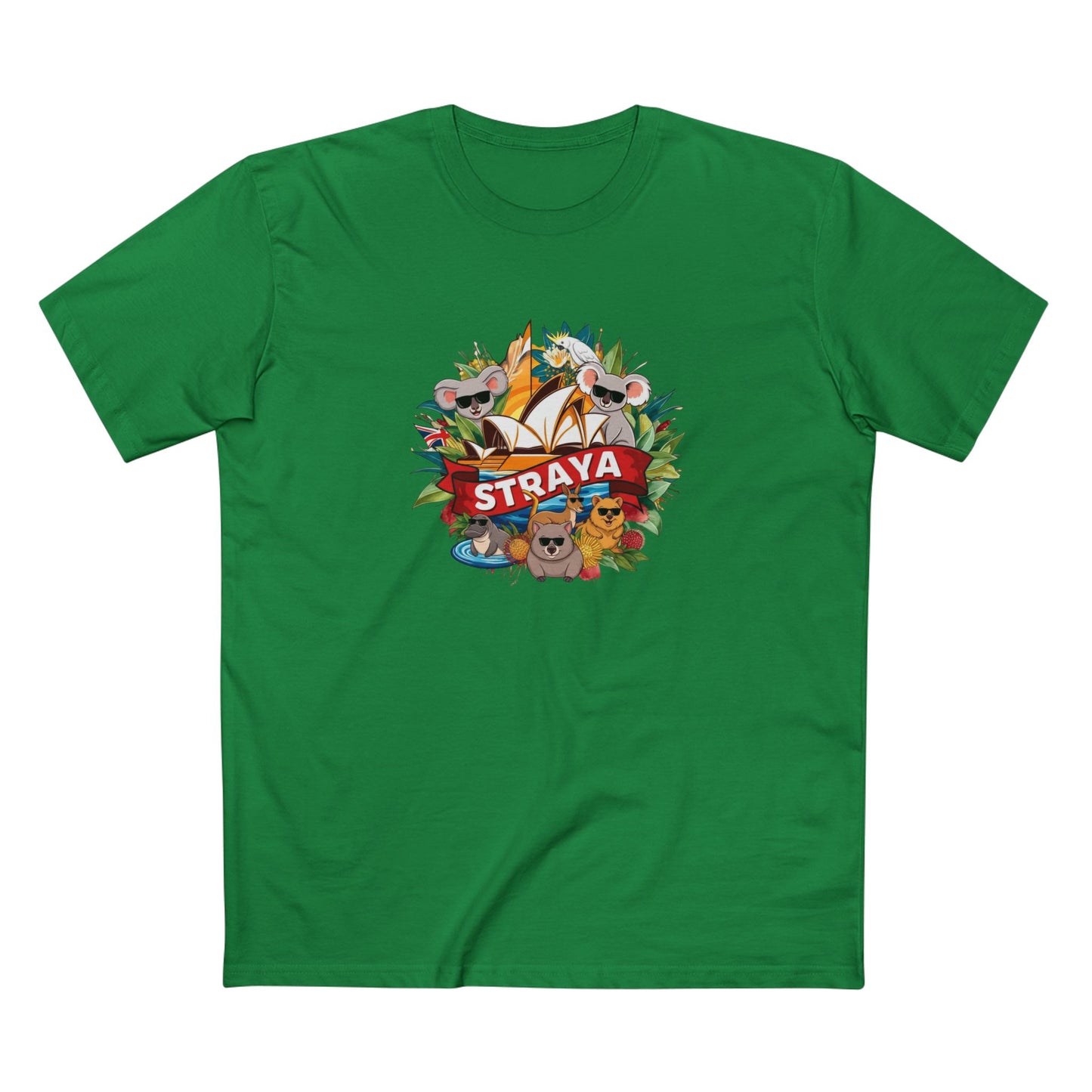 Straya Aussie Wildlife Graphic Tee