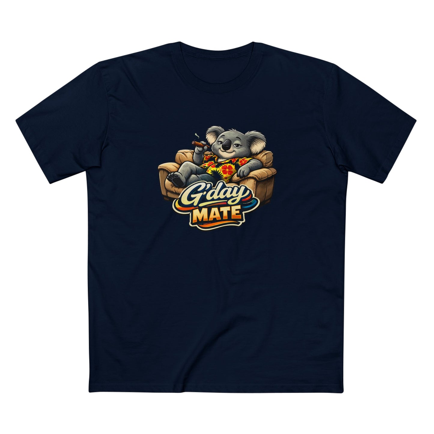 T-Shirt — 'G'day Mate' Relaxed Koala Graphic Tee