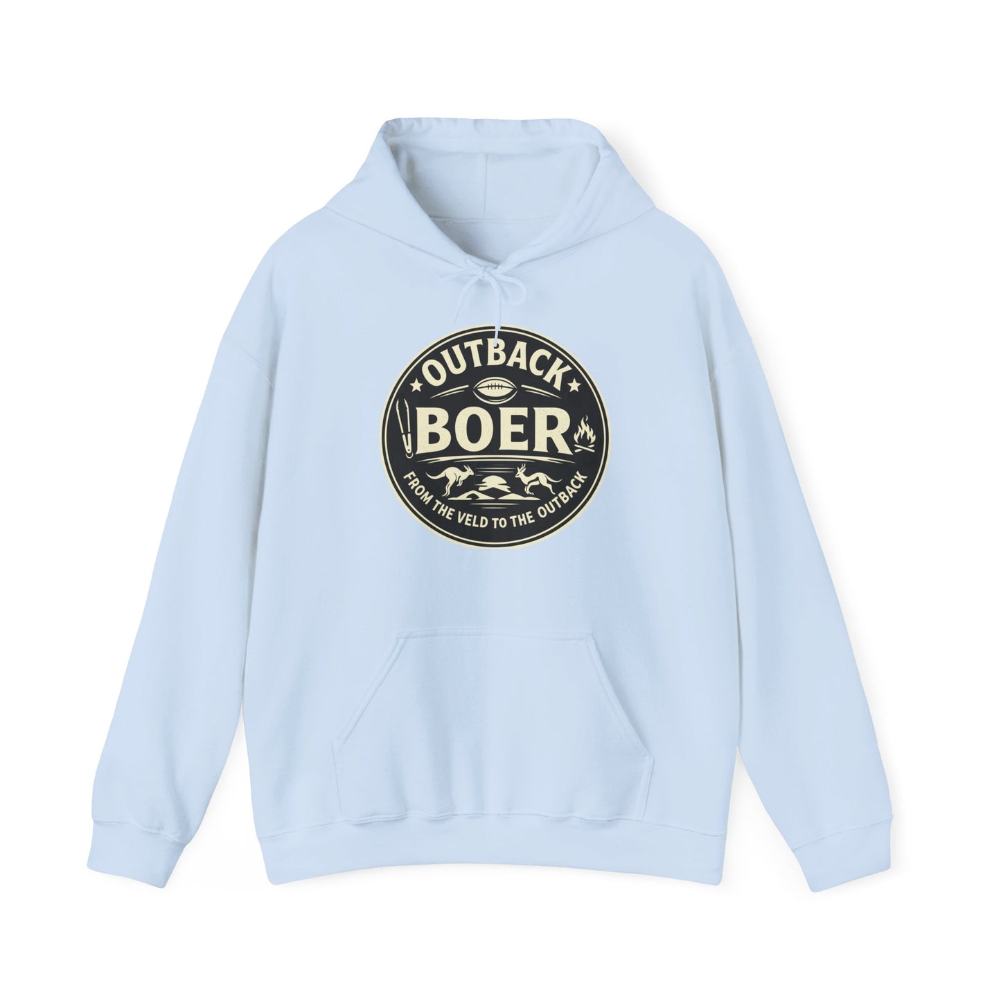 Outback Boer Hoodie – Rustic Ranch Badge Pullover