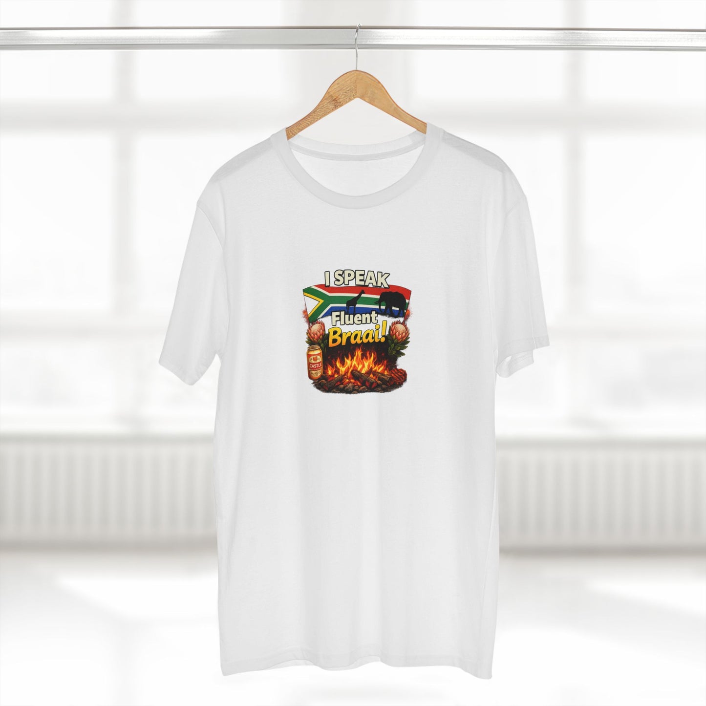 T-Shirt — I Speak Fluent Braai BBQ Tee (South African Grill Lover)