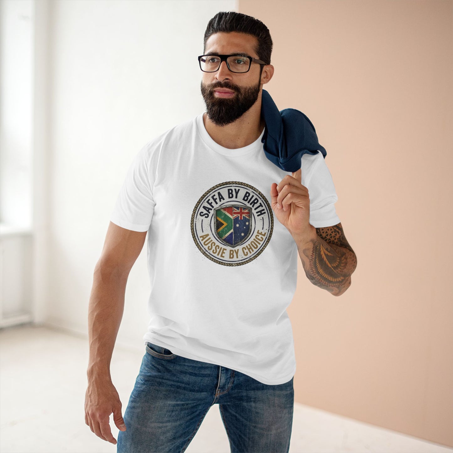 Saffa by Birth, Aussie by Choice Tee