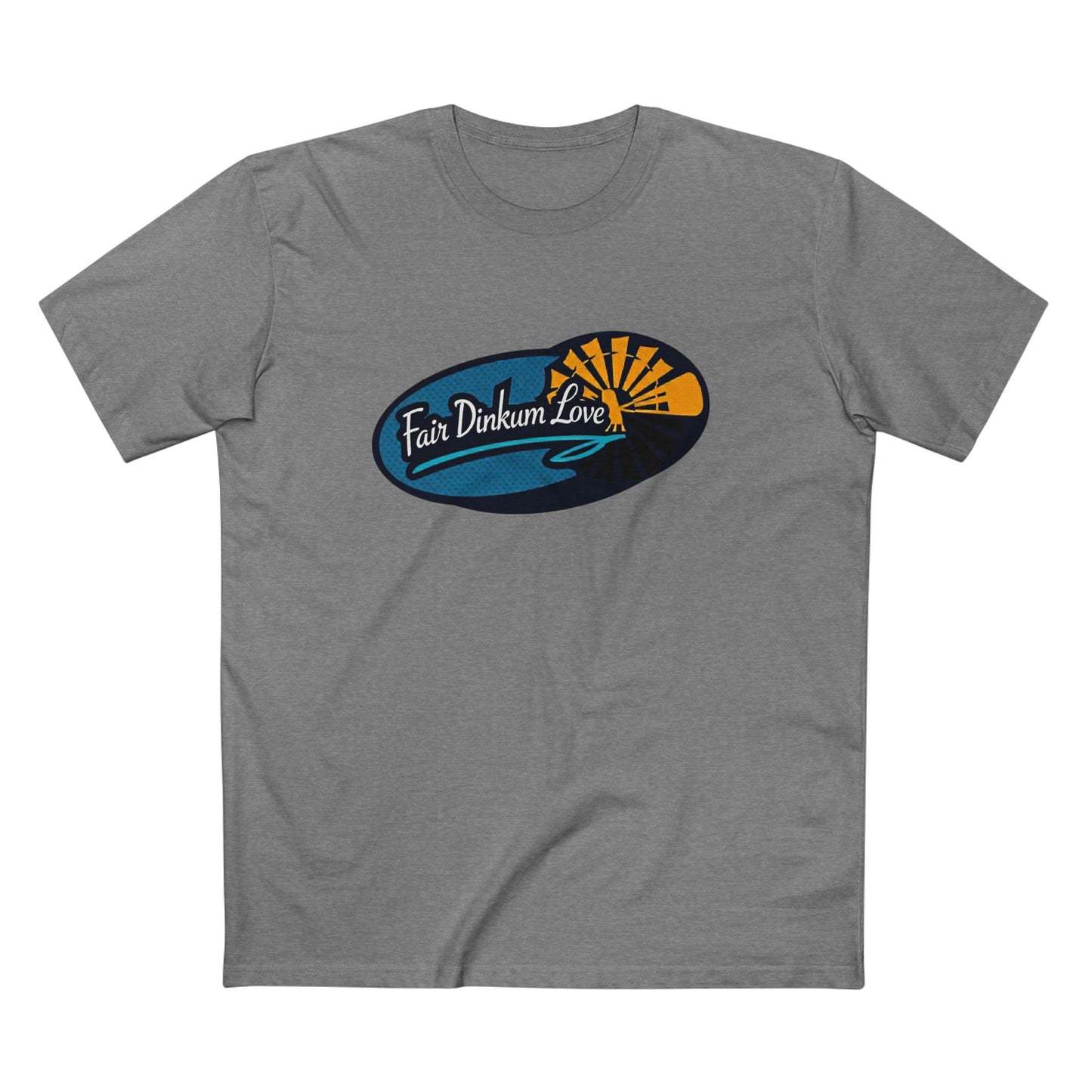 Fair Dinkum Love Tee — Vintage Surf Sunset Graphic T‑Shirt