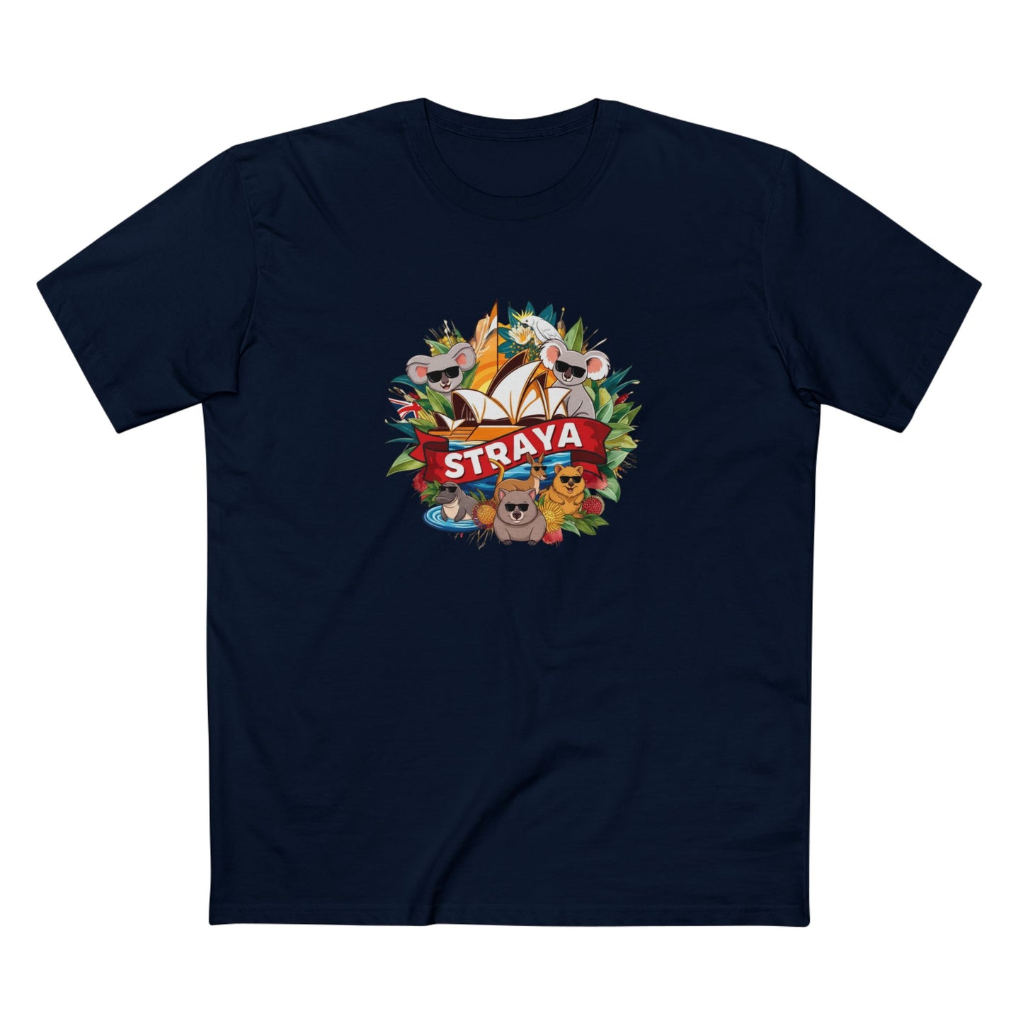 Straya Aussie Wildlife Graphic Tee