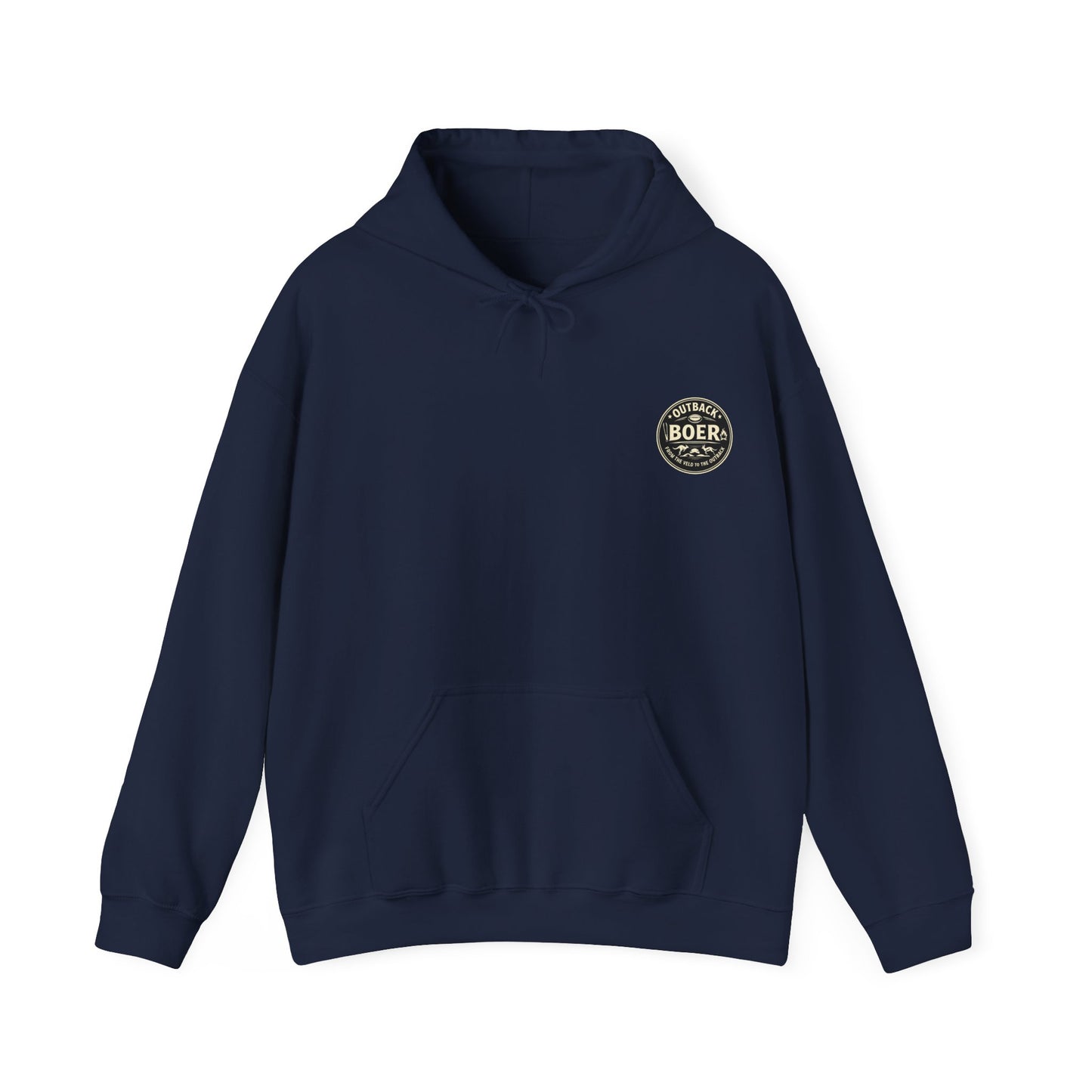 Outback Boer Hoodie – Vintage Ranch Logo Pullover